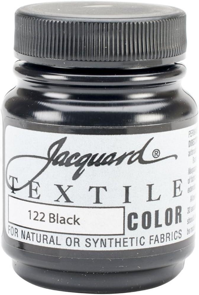 Jacquard Textile Color Black for Clothes, Furniture Upholstery, Shoes or Tote Bags – Indoor & Outdoor