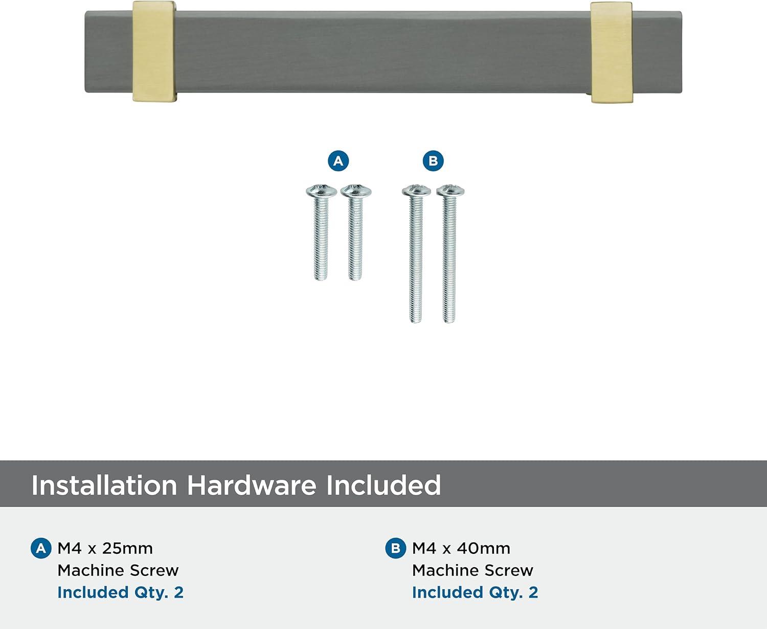 Amerock Overton Split Finish Cabinet or Drawer Pull