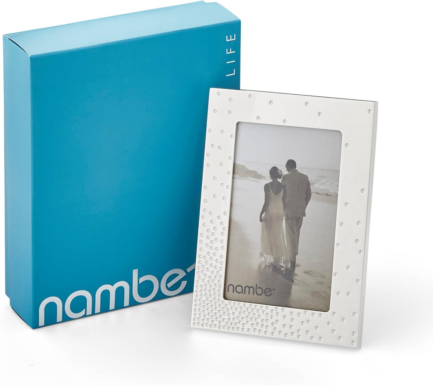 Nambe Dazzle Silver Plate 4" x 6" Picture Frame