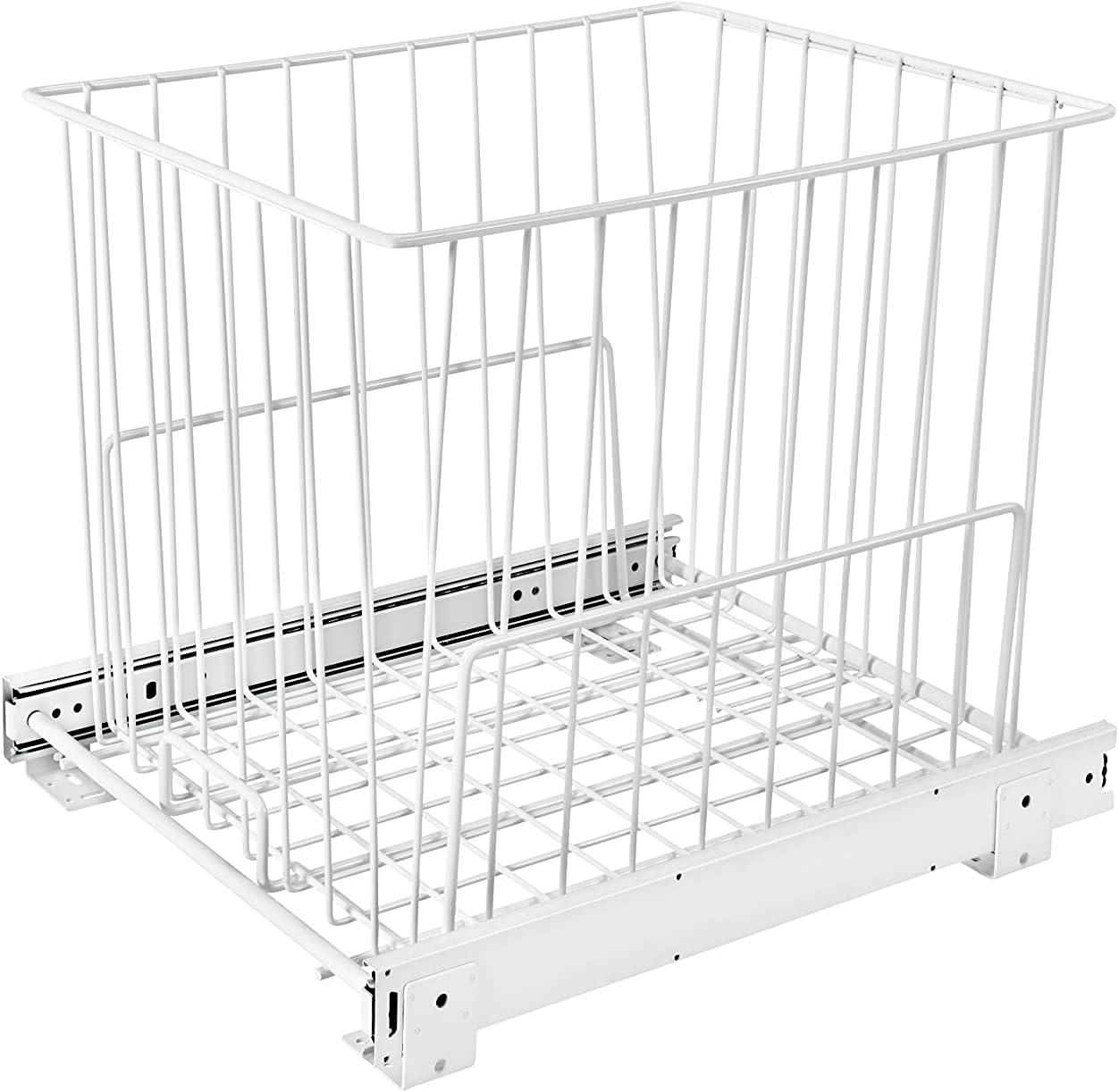Rev-A-Shelf Rev-A-Shelf Steel Wire Pull Out Hamper for Vanity/Closet Applications