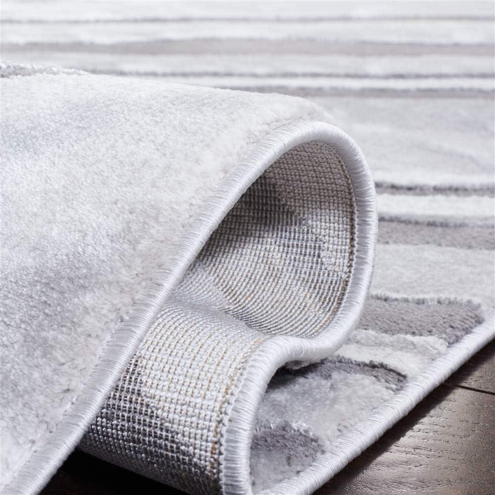 Craft CFT843 Loomed Indoor Area Rug - Light Grey/Grey - 8'x10' - Safavieh