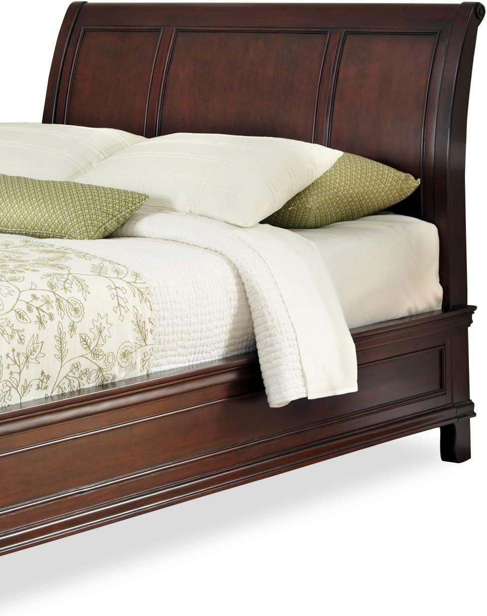 Lafayette Sleigh Headboard Cherry (King) - Home Styles