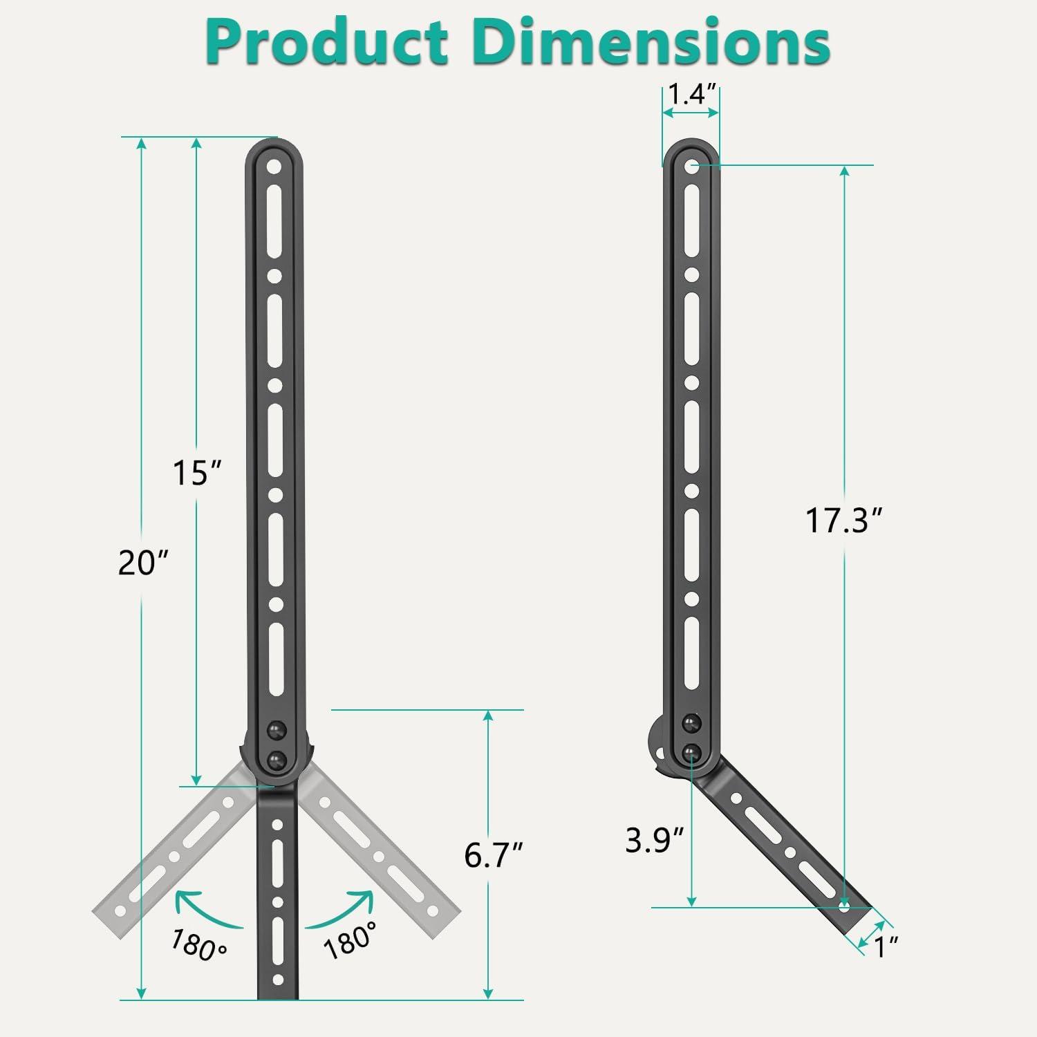 Mount-it Soundbar Bracket Universal TV & Reviews | Wayfair