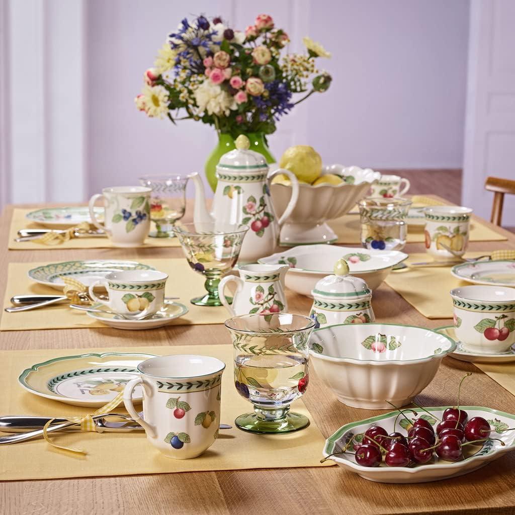 Villeroy & Boch Villeroy & Boch French Garden 6.75 oz. Fleur Sugar Bowl with Lid