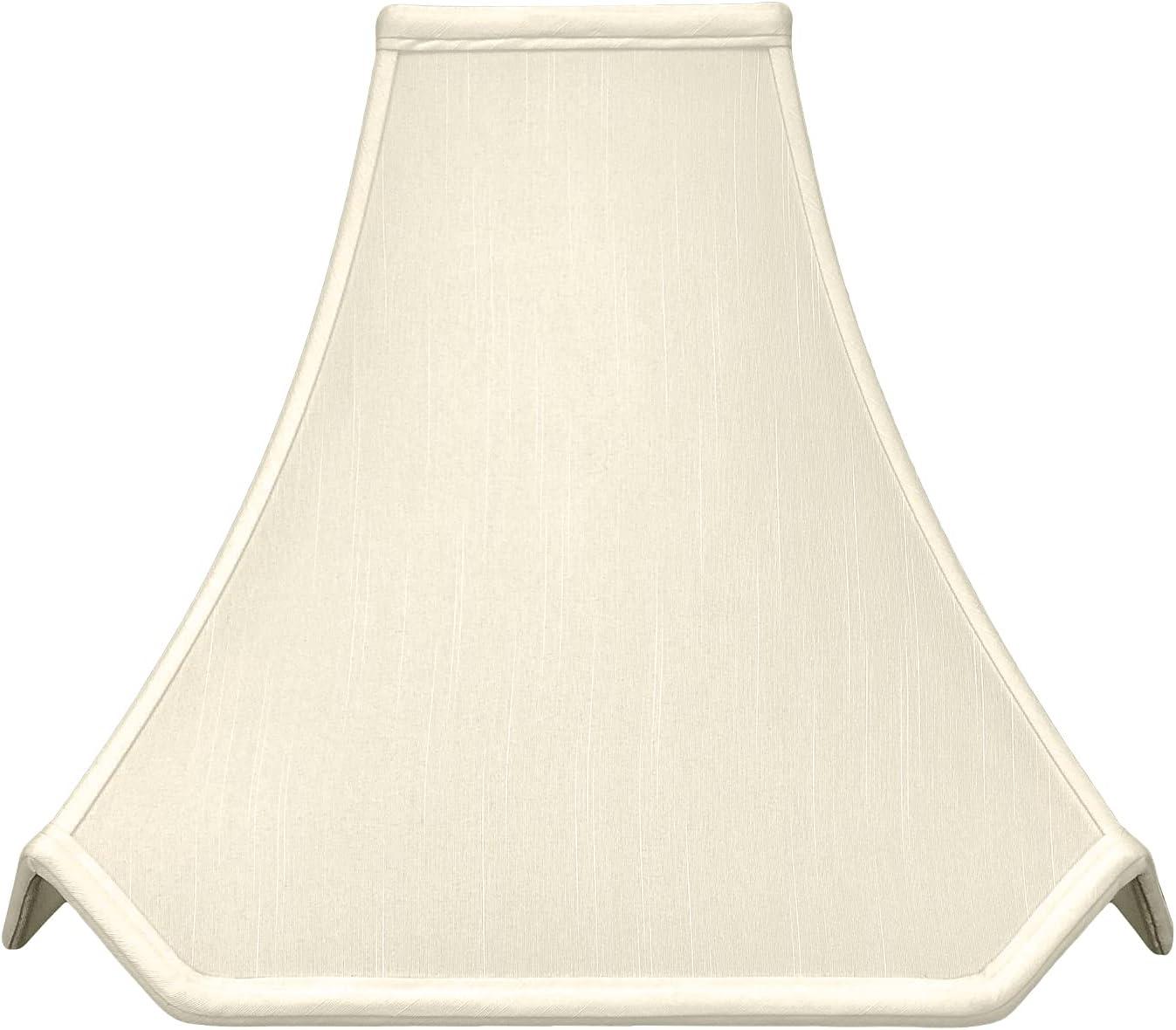 Royal Designs Pagoda Basic Lamp Shade, Eggshell, 4 x 10 x 9