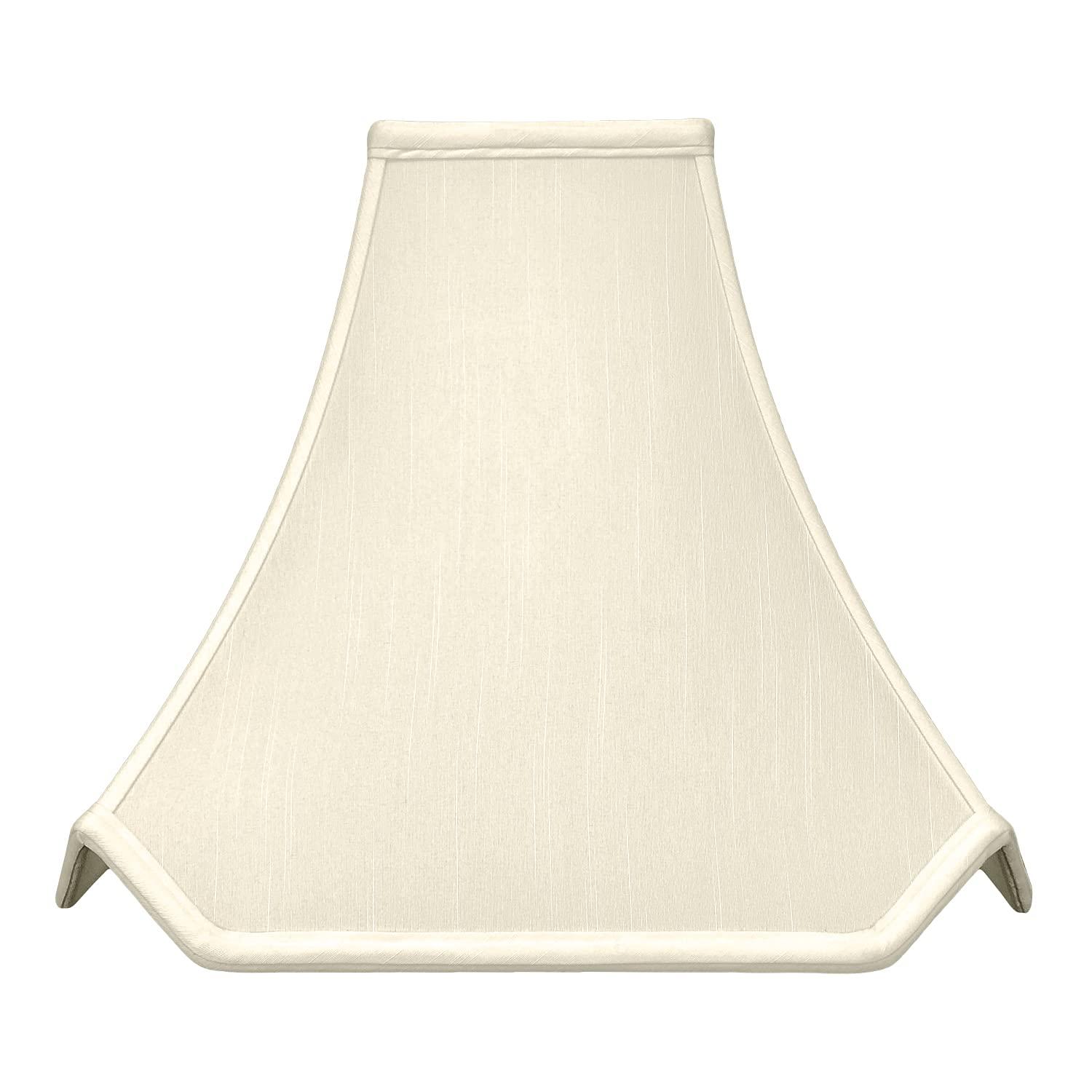 Royal Designs Pagoda Basic Lamp Shade, Eggshell, 4 x 10 x 9
