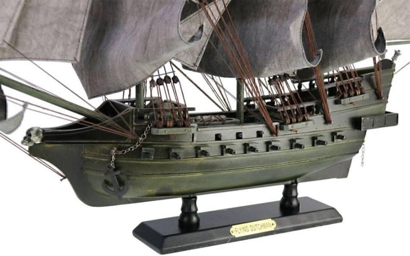 Wooden Flying Dutchman Limited Model Pirate Ship - 26 in.