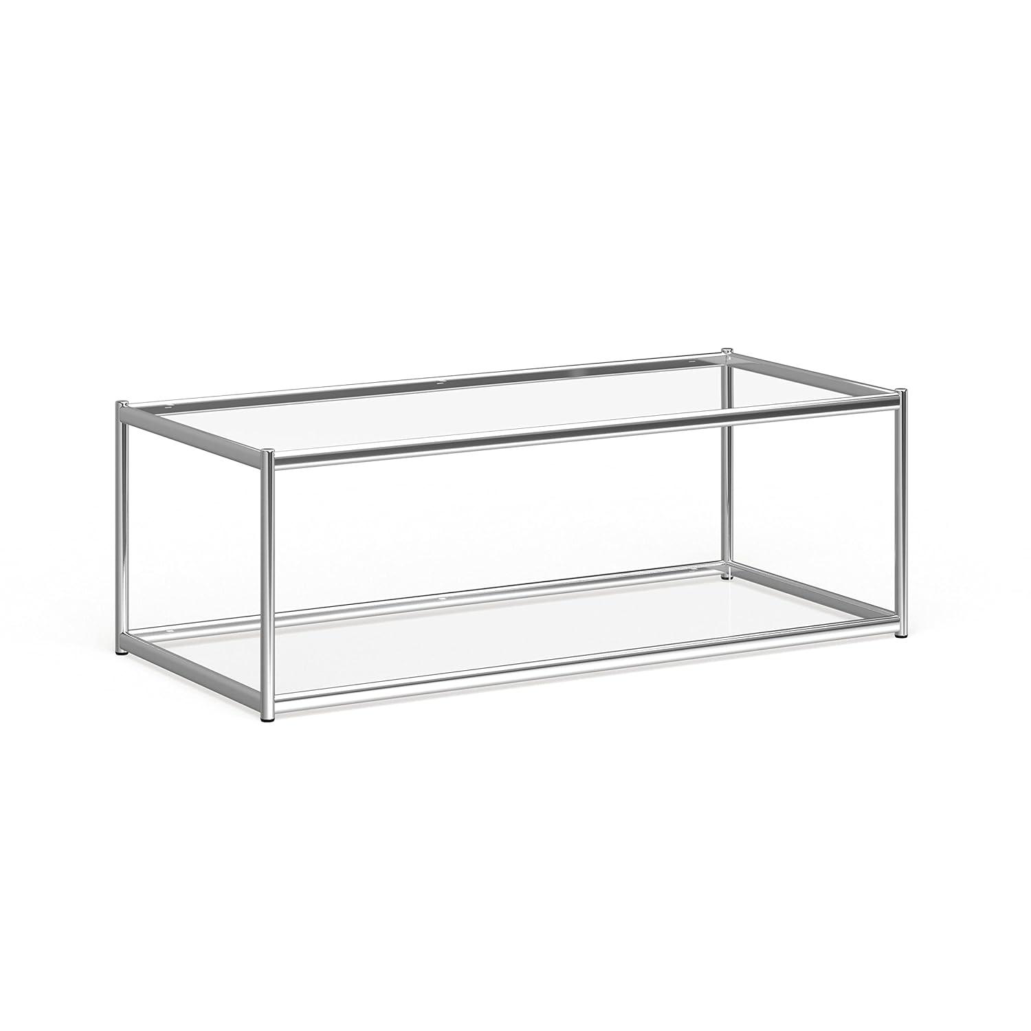 Zola Coffee Table - Chrome - Safavieh
