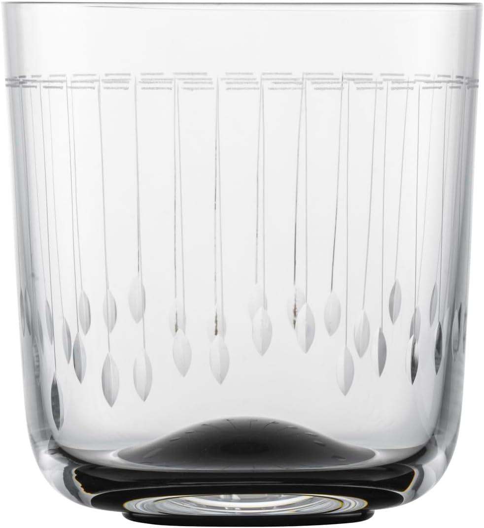 Zwiesel Glas Handmade Glamorous Crystal Glass, 11 Ounce Whiskey (Set of 2), Clear