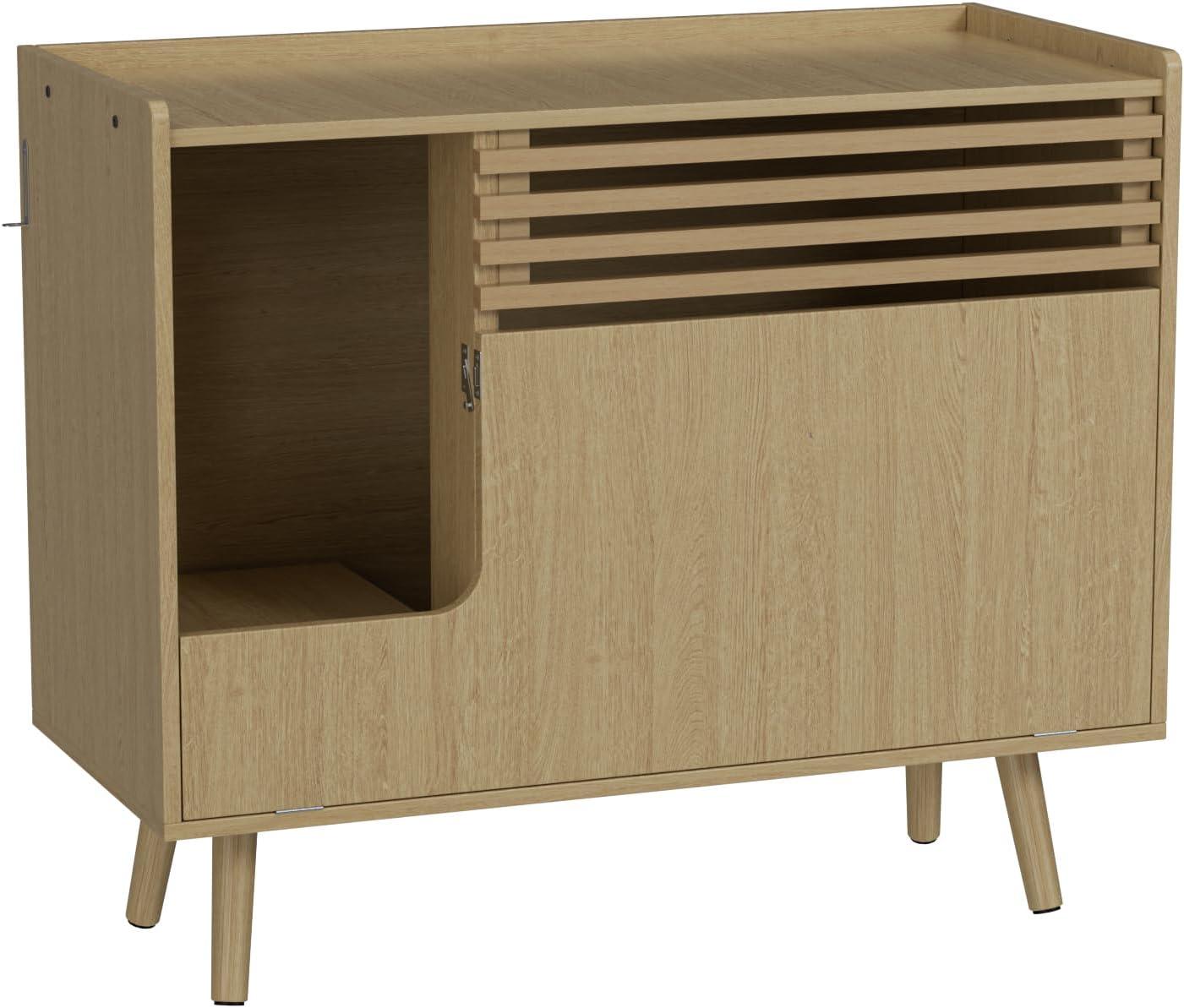 Archie & Oscar™ Cat Litter Box Enclosure With Cat Scratch Pad