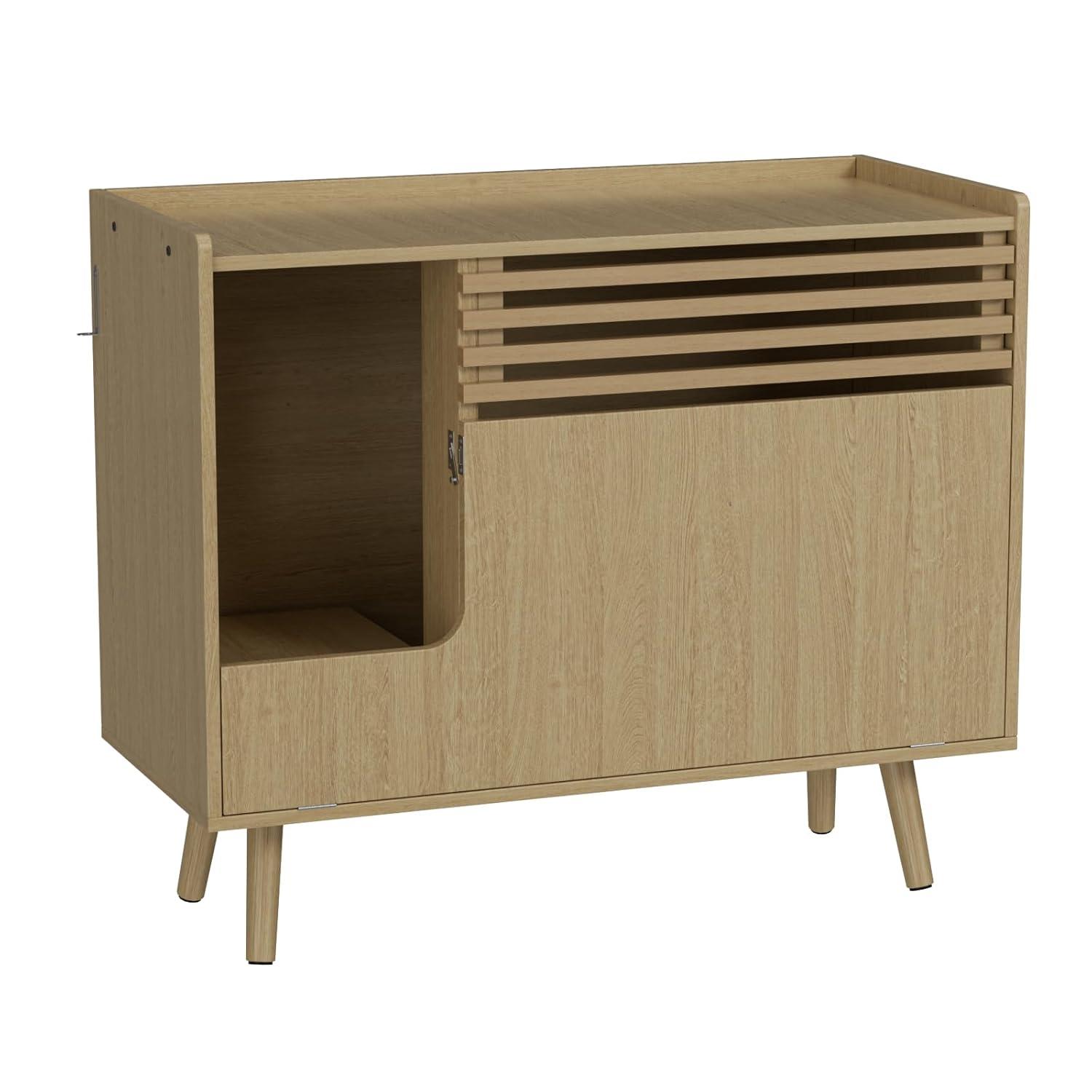 Archie & Oscar™ Cat Litter Box Enclosure With Cat Scratch Pad