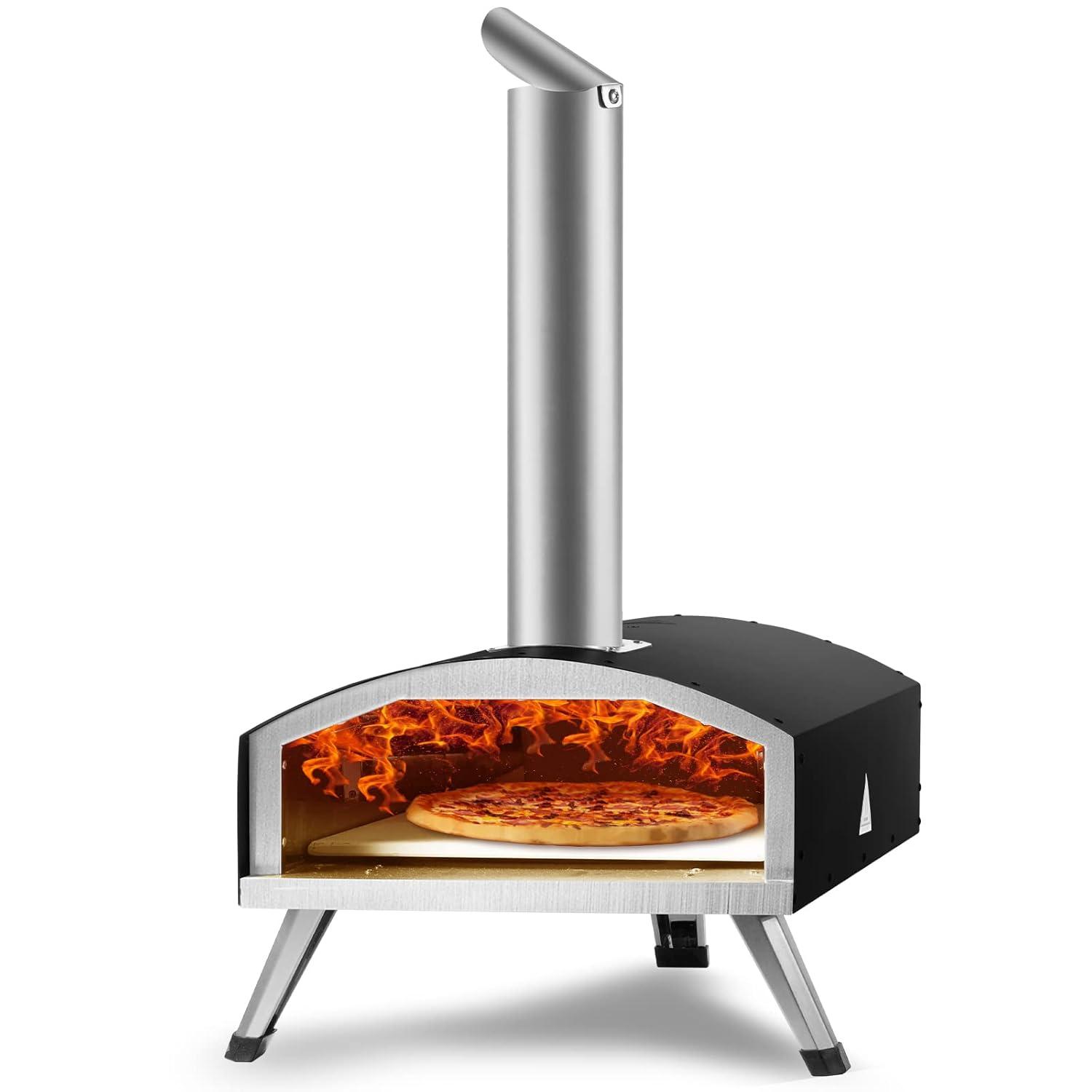 VEVOR VEVOR Stainless Steel Wood Burning Pizza Oven