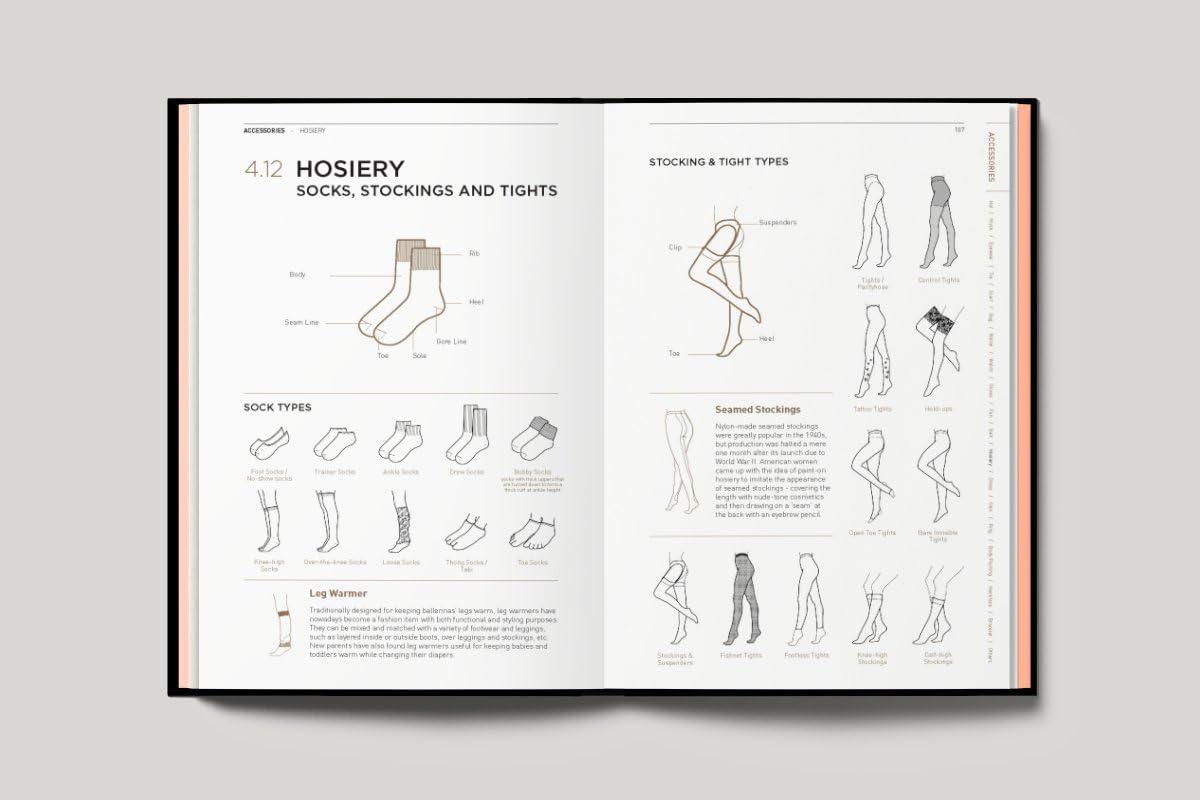 Fashionpedia Black Hardcover Visual Fashion Dictionary