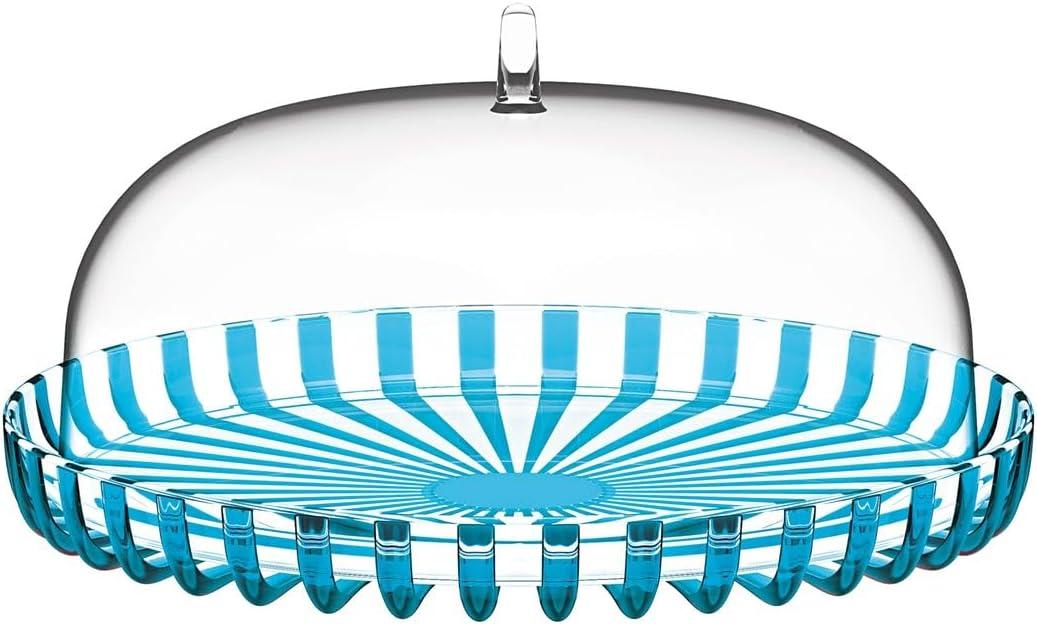 Guzzini Dolcevita Cake Serving Stand - Turquoise, Turquoise