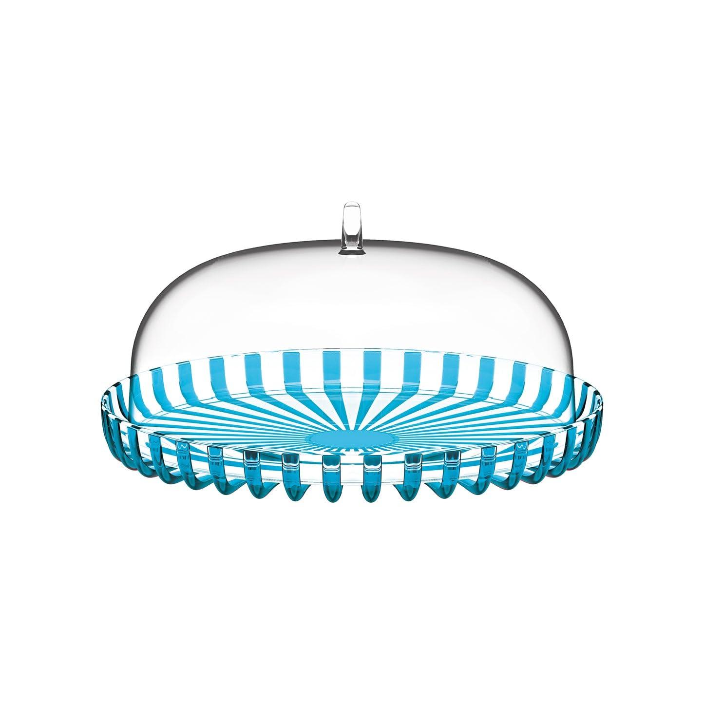 Guzzini Dolcevita Cake Serving Stand - Turquoise, Turquoise