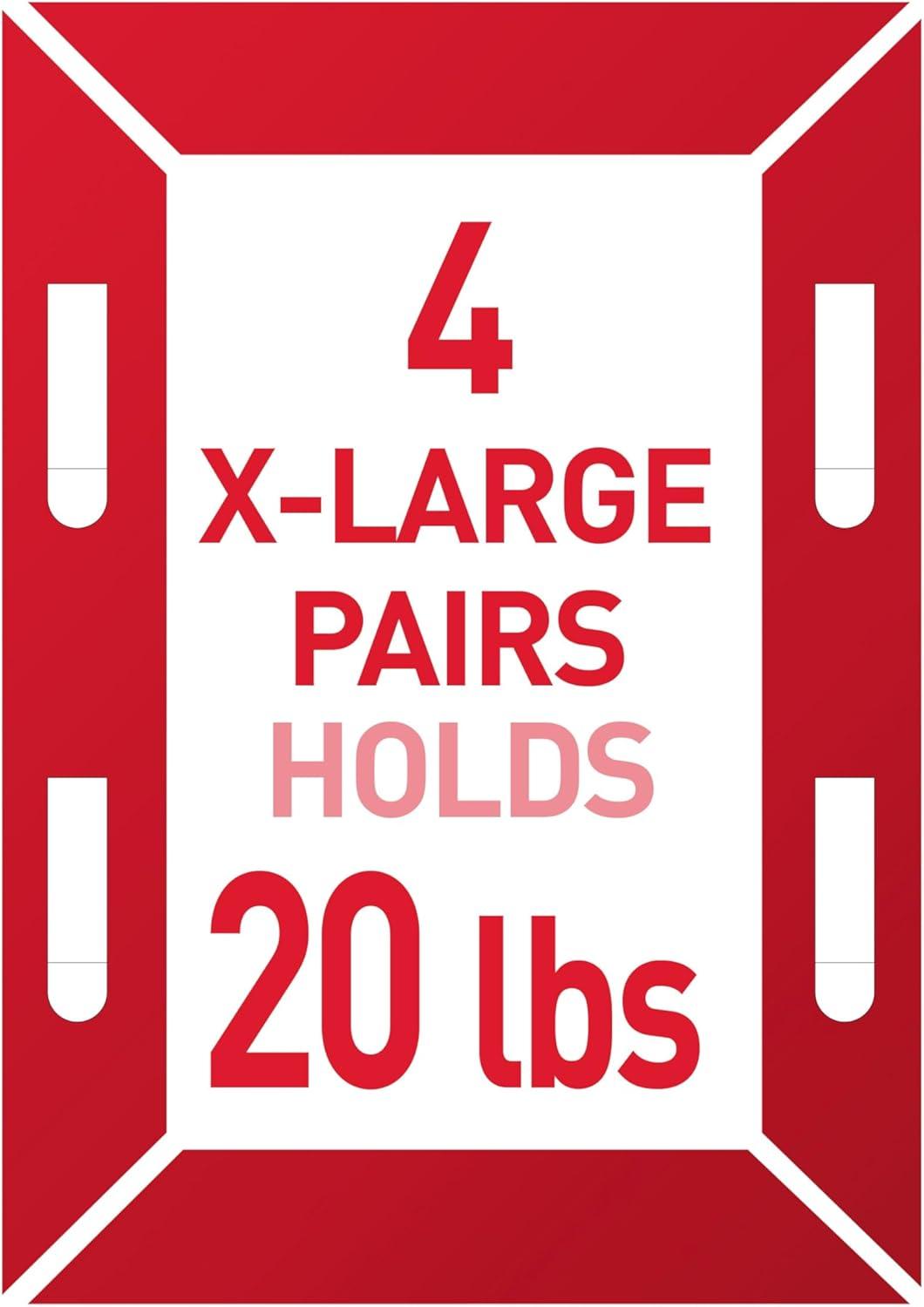 Command 20 Lb XL Heavyweight Picture Hangers, Damage-Free Hanging, 8 Pairs