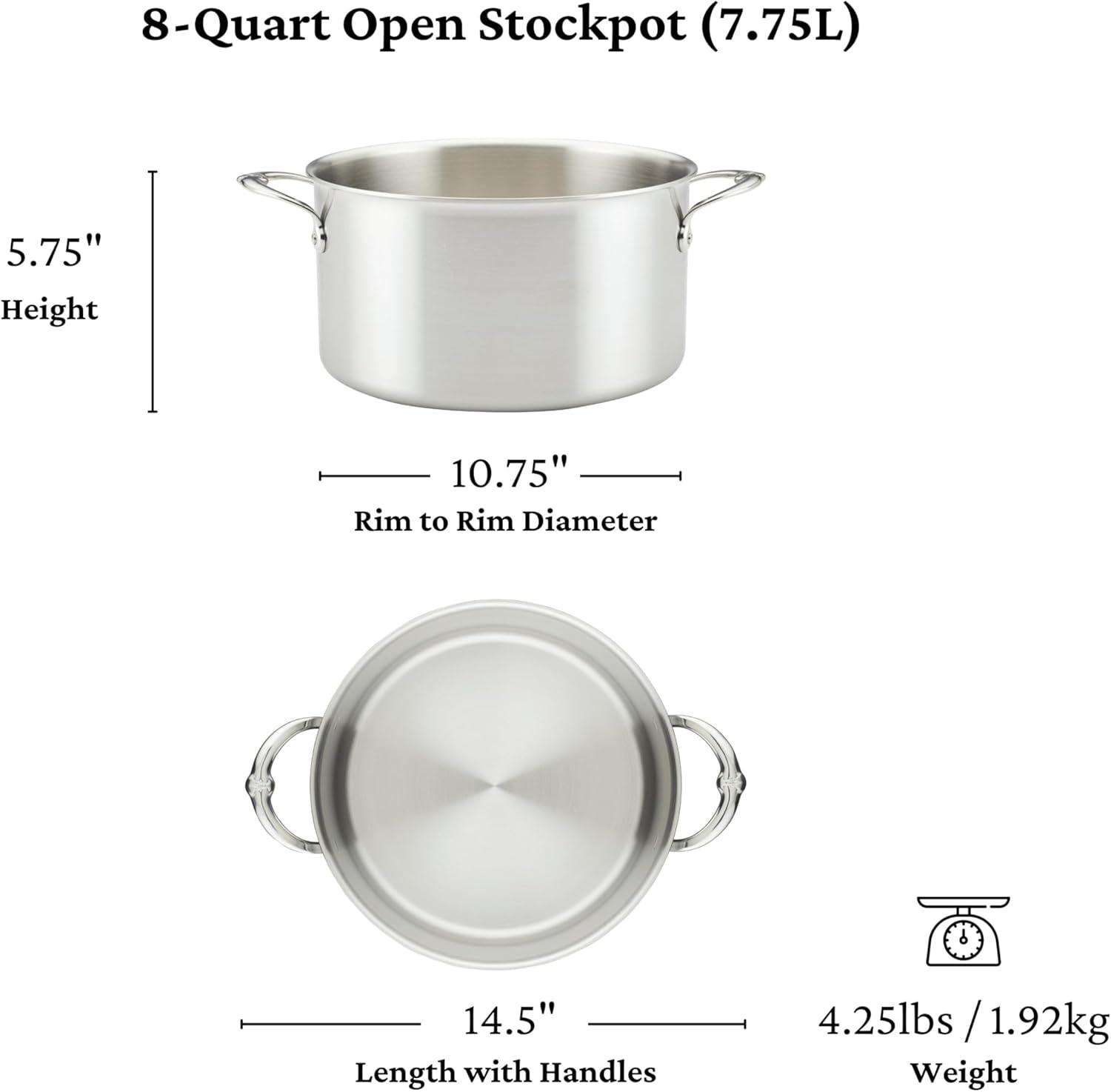 Hestan Thomas Keller Insignia 12 QT Open Stock Pot