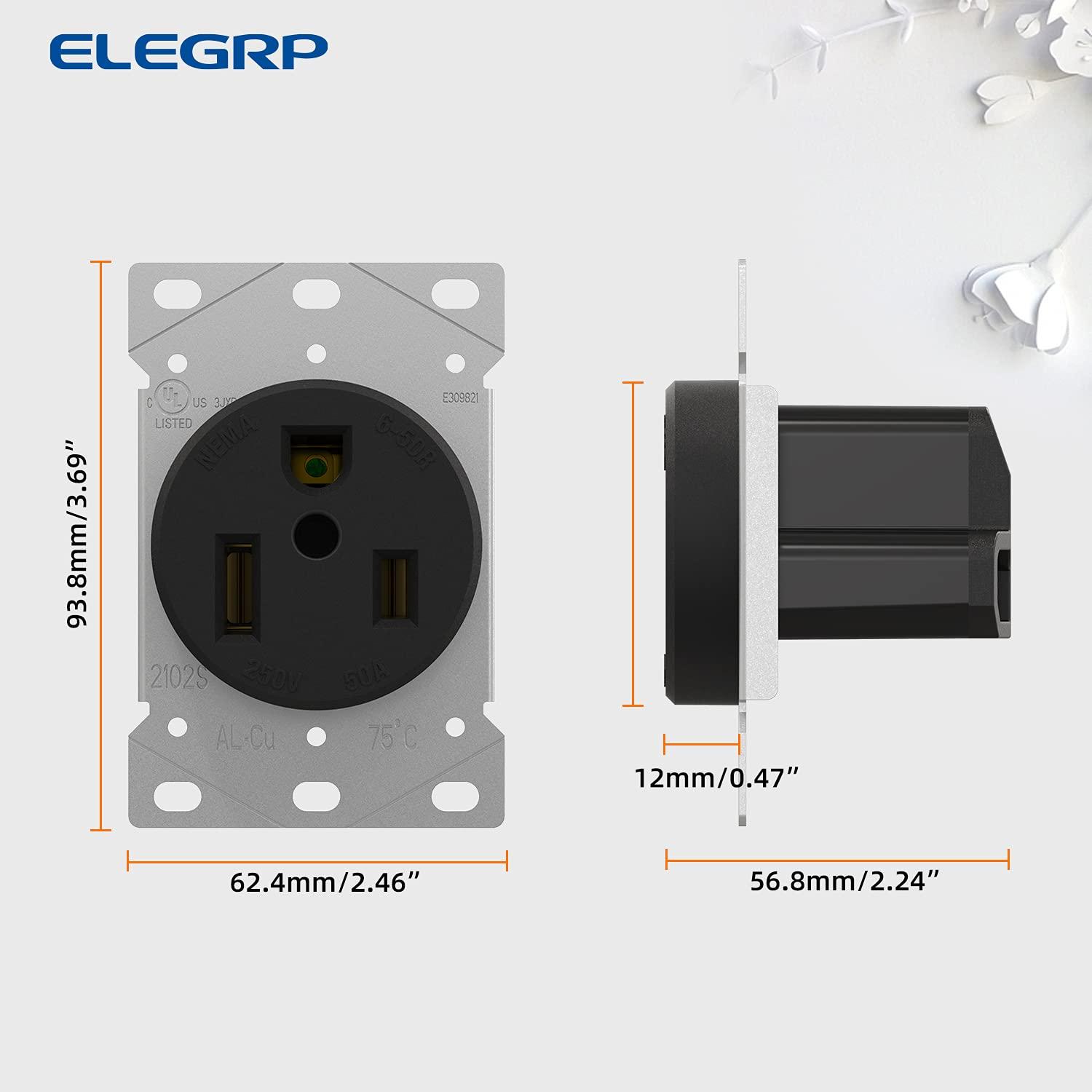 50 Tamper Resistant Single Outlet