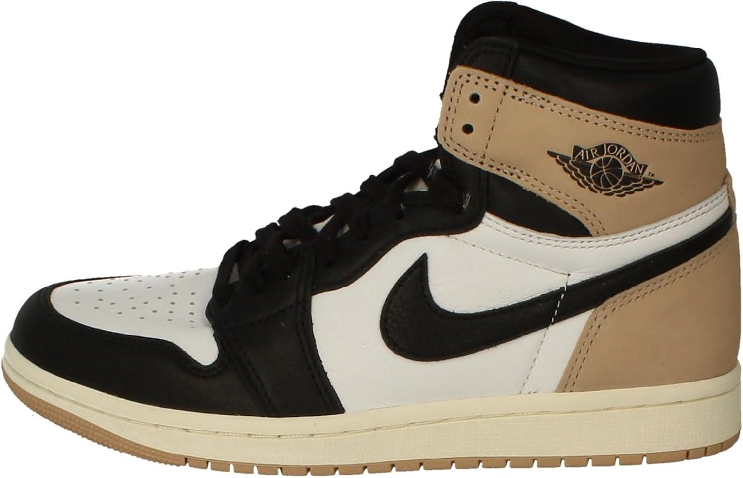 Women's Jordan 1 Retro HI OG Black/Legend MD Brown-White (FD2596 021) - 9.5