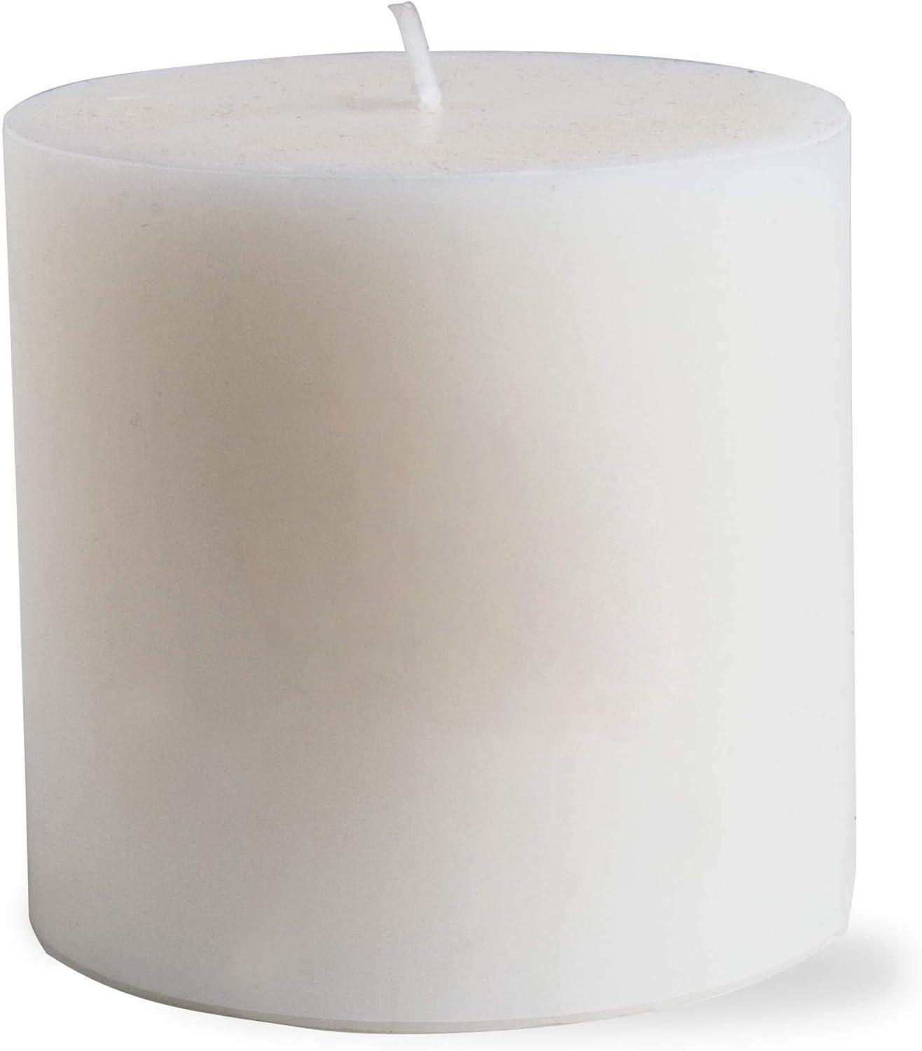 Unscented Pillar Candle