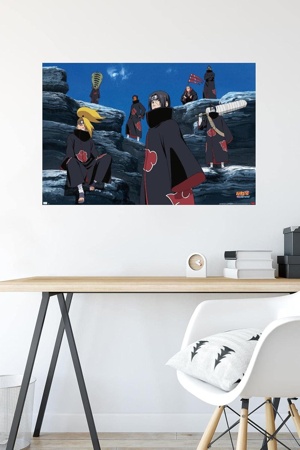 Naruto Shippuden - Akatsuki Wall Poster, 22.375" x 34"