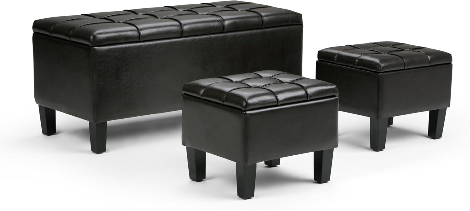 Abdiwahid Upholstered Storage Bench