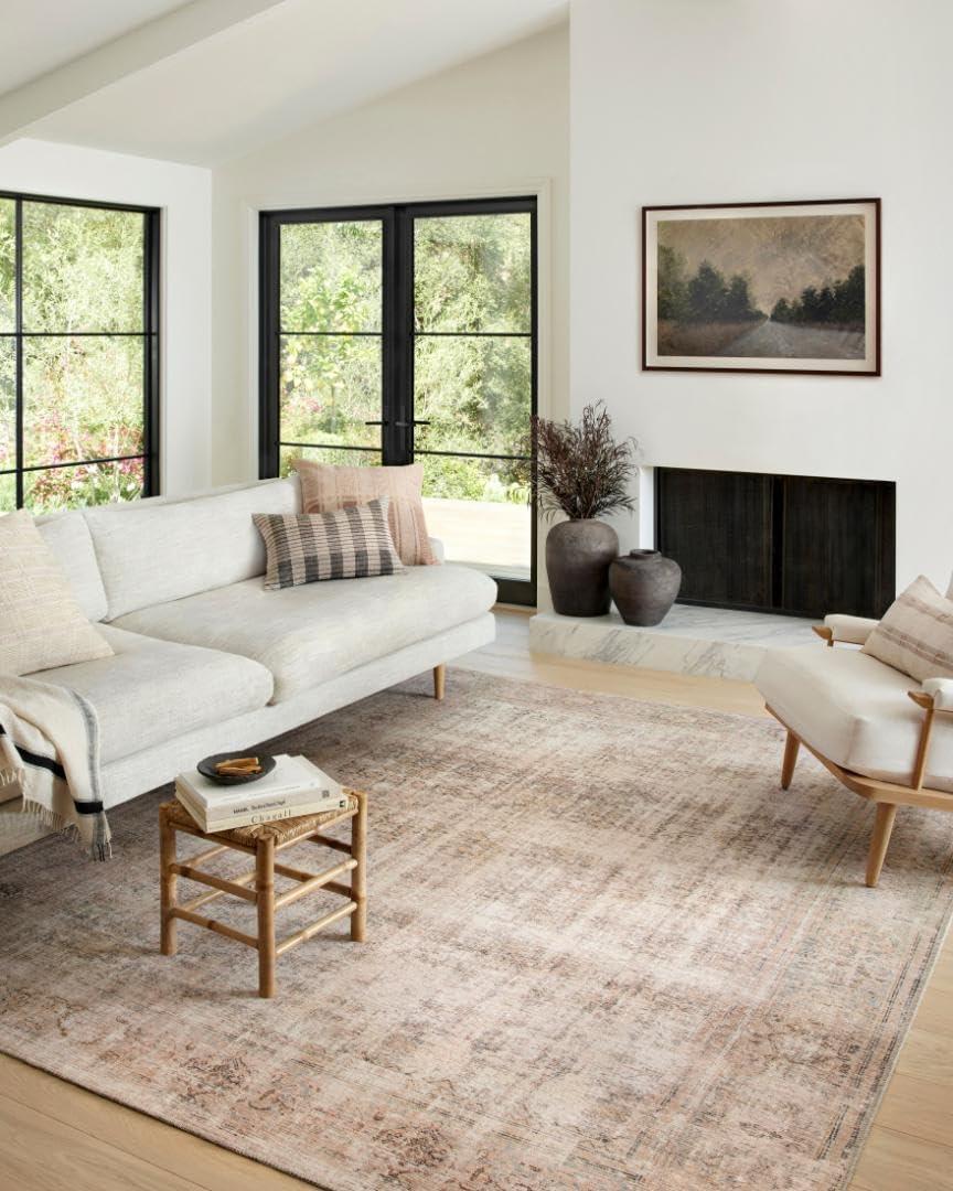 Georgie Oriental Ocean/Sand Area Rug