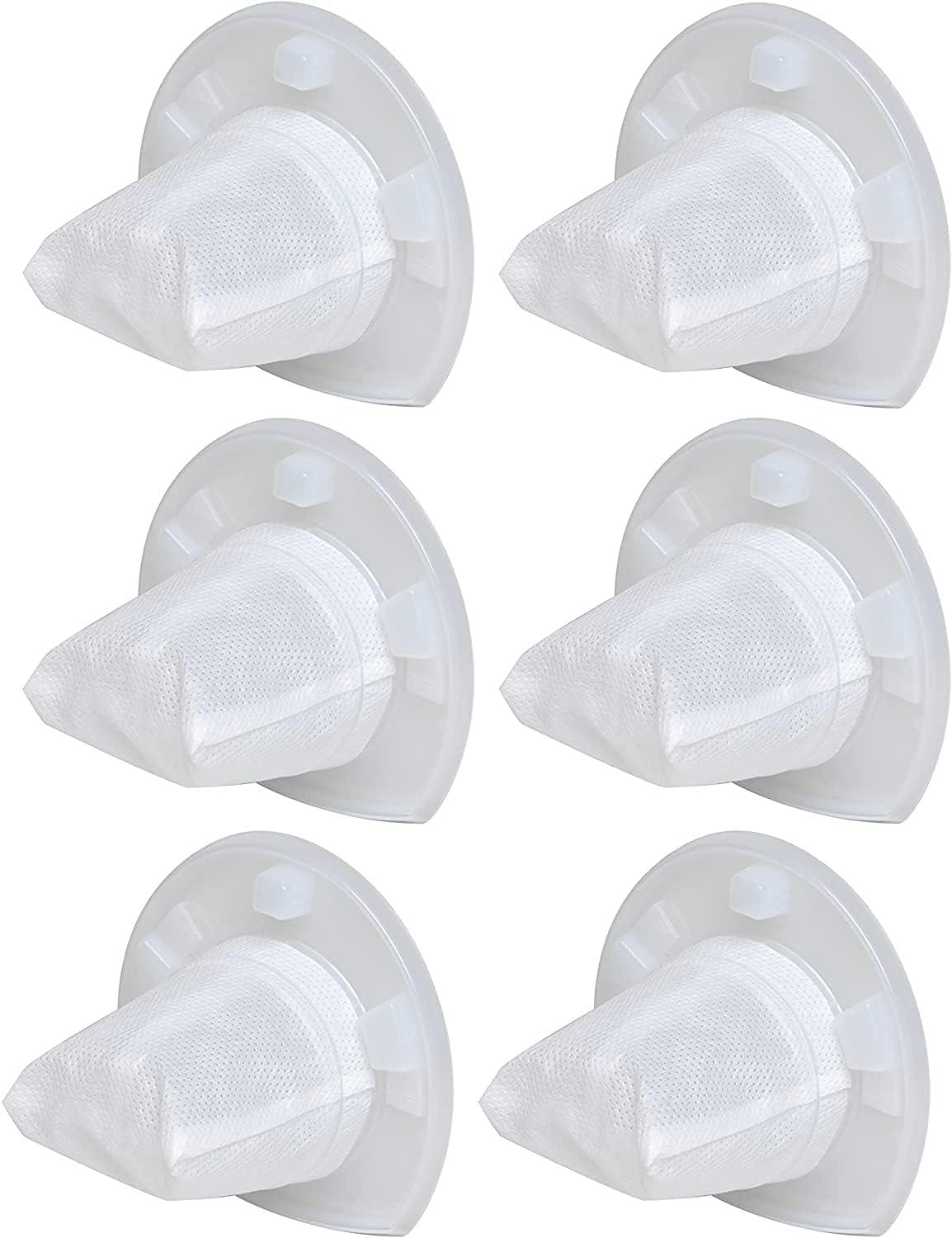 6 Pack Replacement Filter Compatible with Black & Decker Hand Vacuum Cordless Vacuum VF110 CHV1410L, CHV1410, CHV9610, CHV1210, CHV1410B, CHV1510, BDH2000L