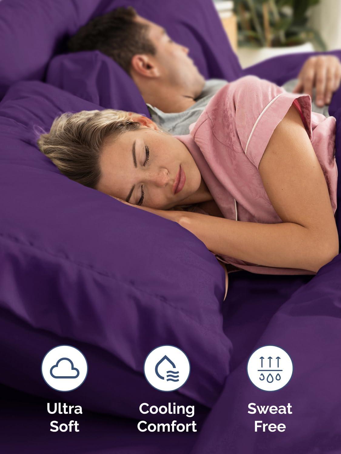 CGK Linens 6 Piece Extra Deep Pocket Ultra Soft & Cooling Sheet Set