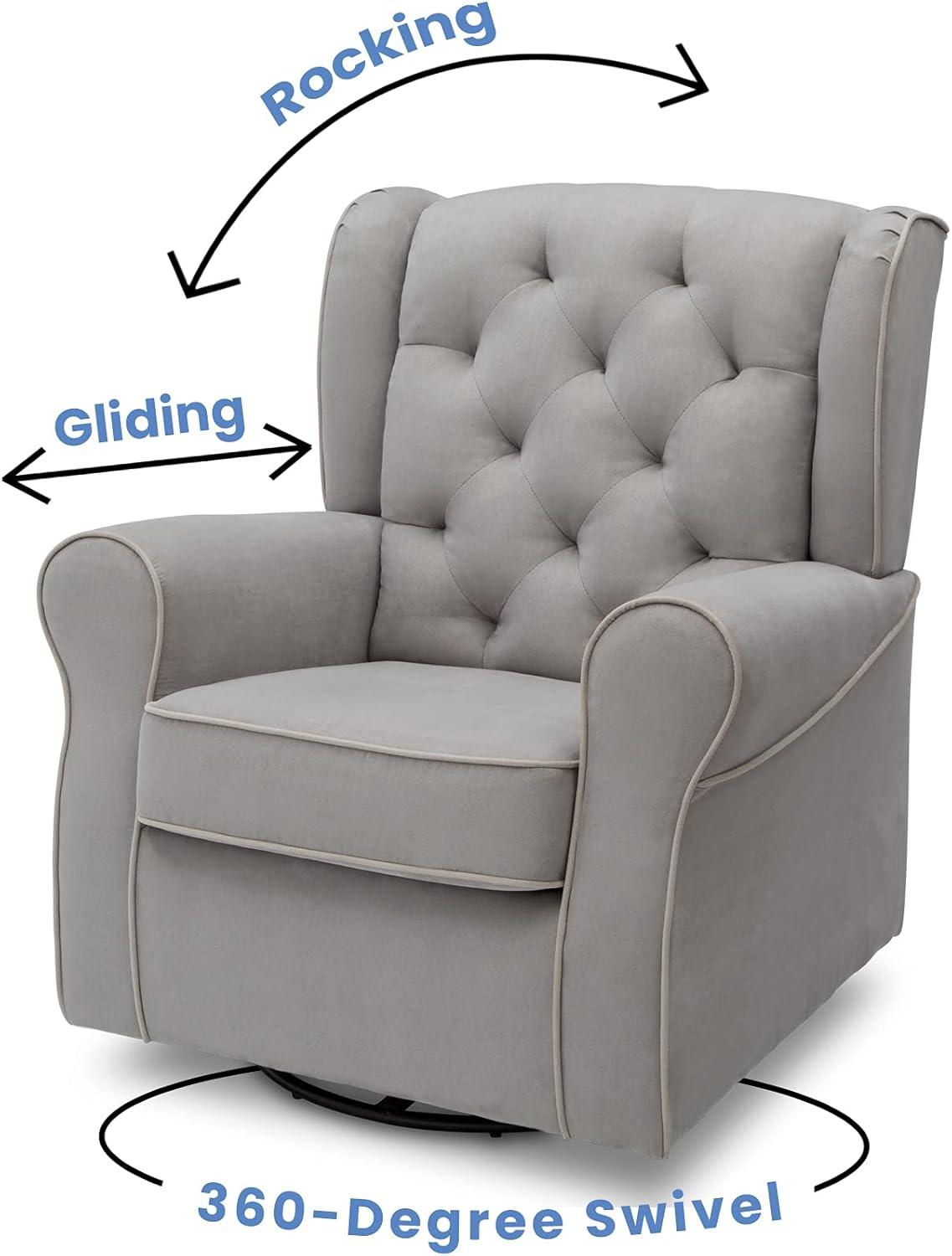 Emerson Nursery Swivel Glider