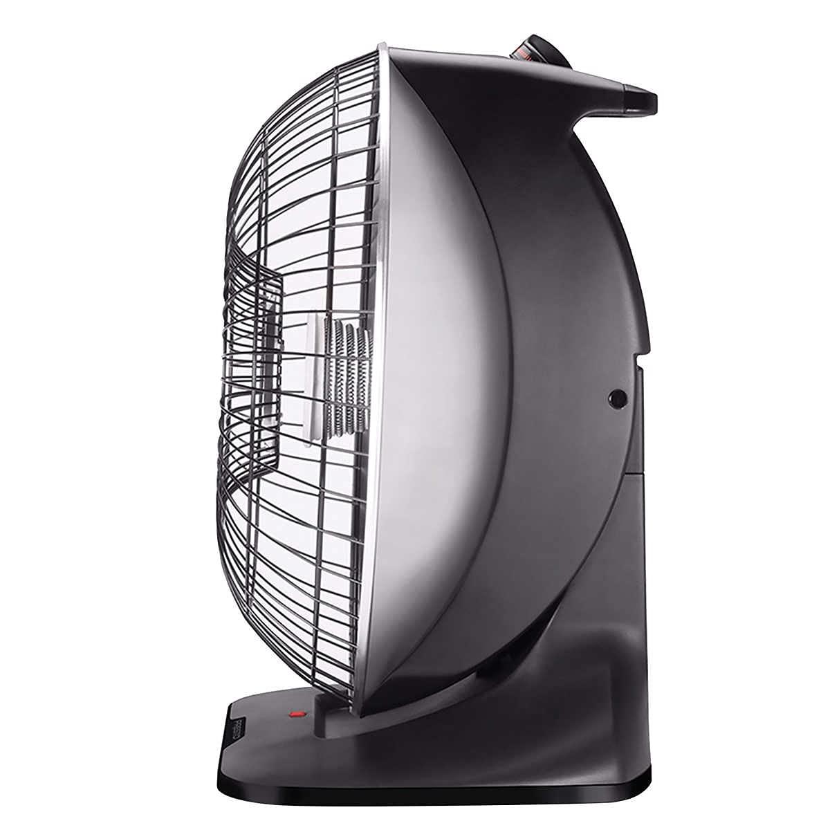 SGCoffee Heatdish Black 1500W Electric Parabolic Heater