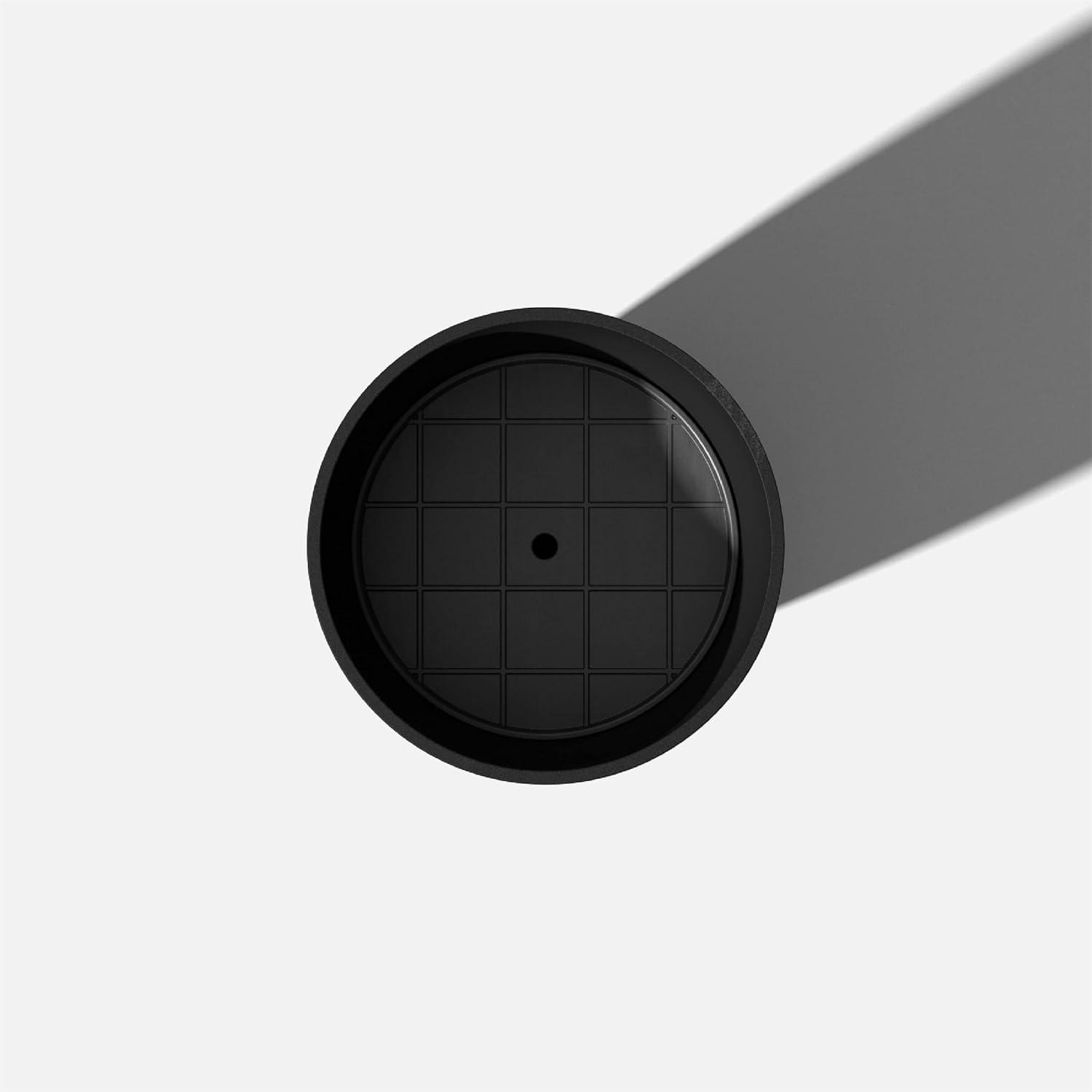 Veradek Mason Series Vega Planter - Round Tall Planter for Indoor or Outdoor Porch/Patio | Made from Plastic-Stone Composite with Drainage Holes | Modern Décor for, Flowers, Interior Plants