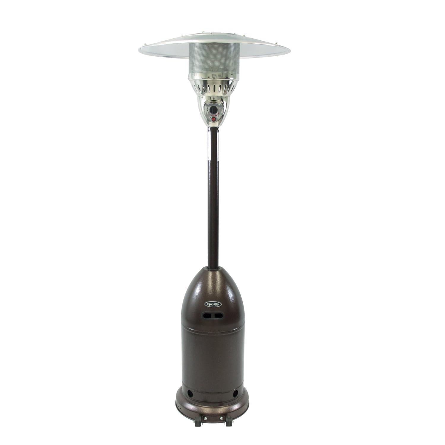 Dyna Glo 48,000 BTU Premium Hammered Bronze Propane Patio Heater