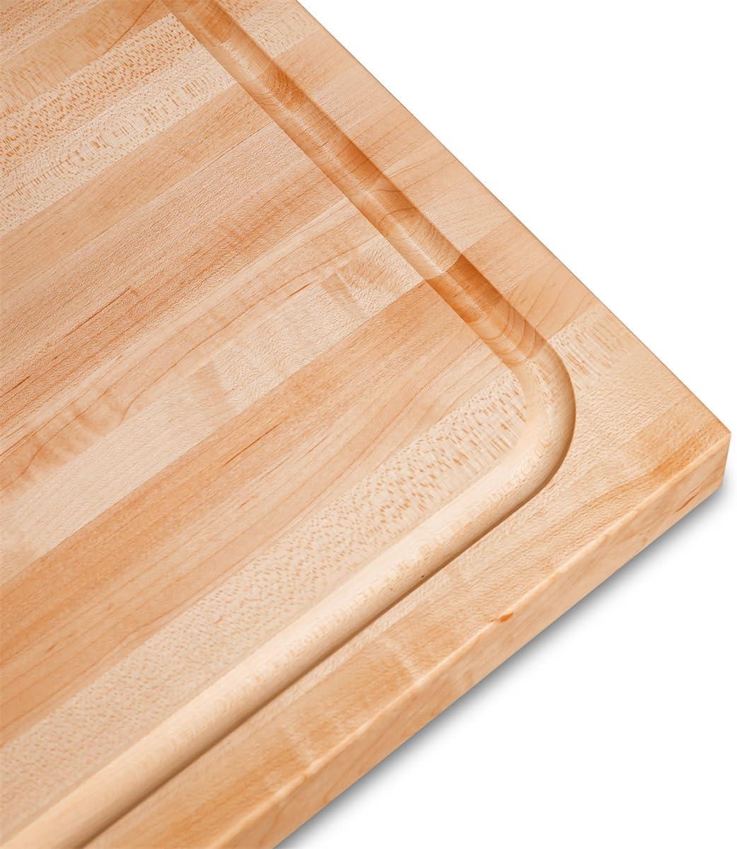 CONSDAN CONSDAN Cutting Board, Hard Maple with Invisible Inner Handle, Edge Grain,