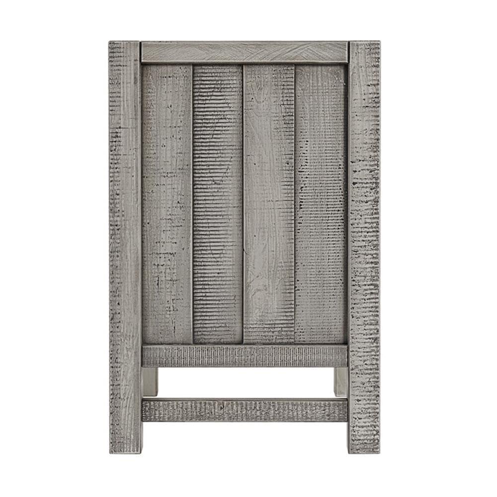 Windsor 2-Drawer Wood Nightstand for Kids Bedroom - Rustic Painted Finish, Metal Glides, Open Shelf Storage, Pine Wood Construction, 22 in. W x 17 in. D x 25 in. H, Distressed Look