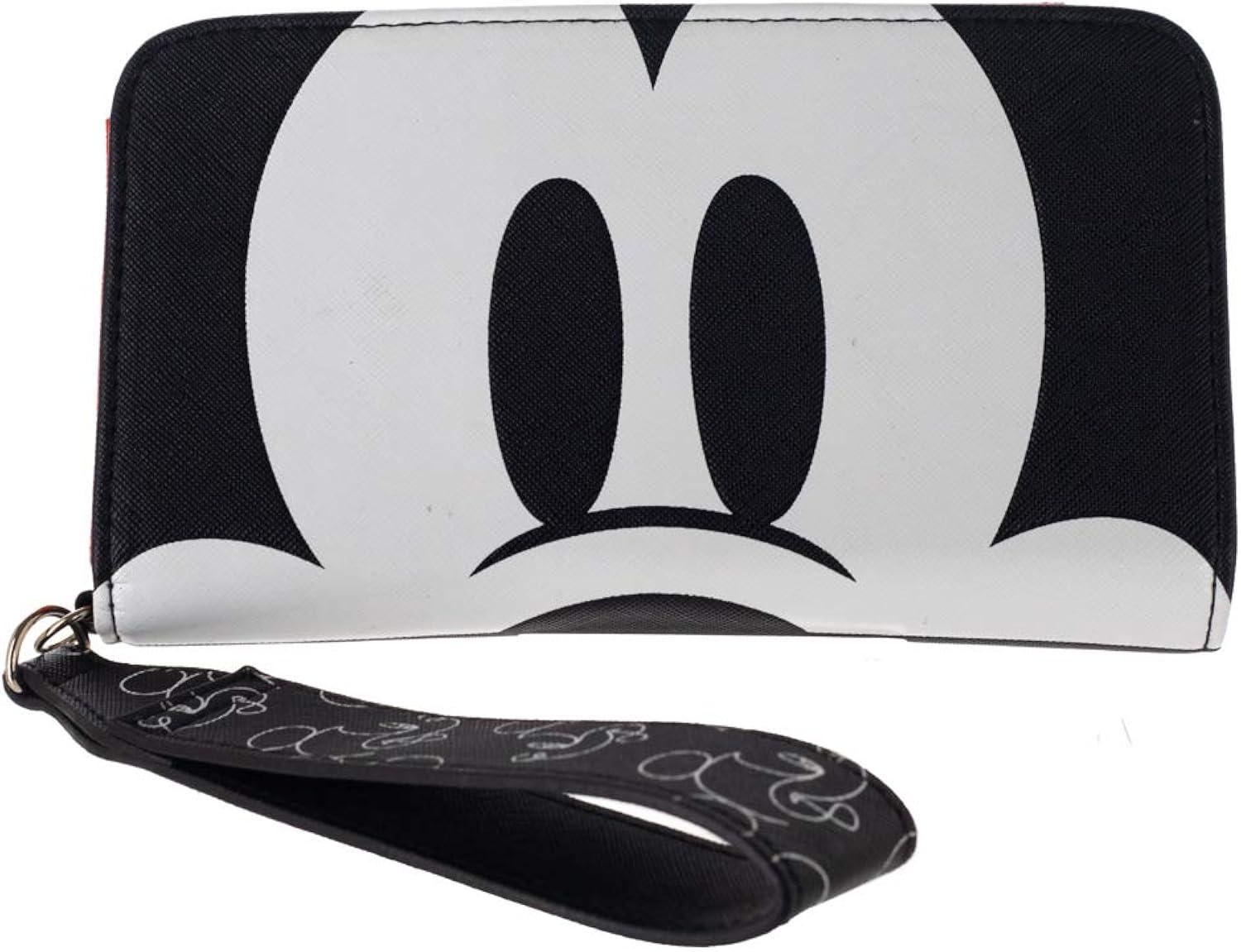 Mickey Mouse PU Leather Wristlet Tech Wallet