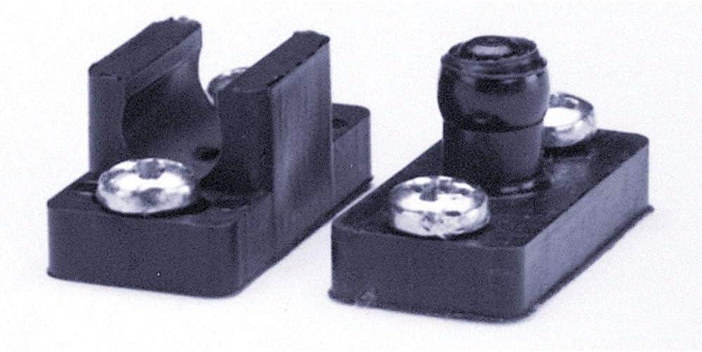 1163 Marine Door Catch, Black