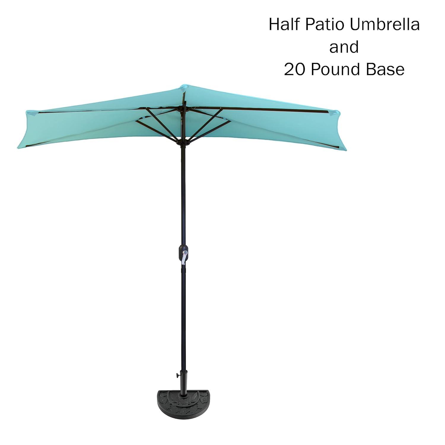 Patson 9' Half Market Umbrella