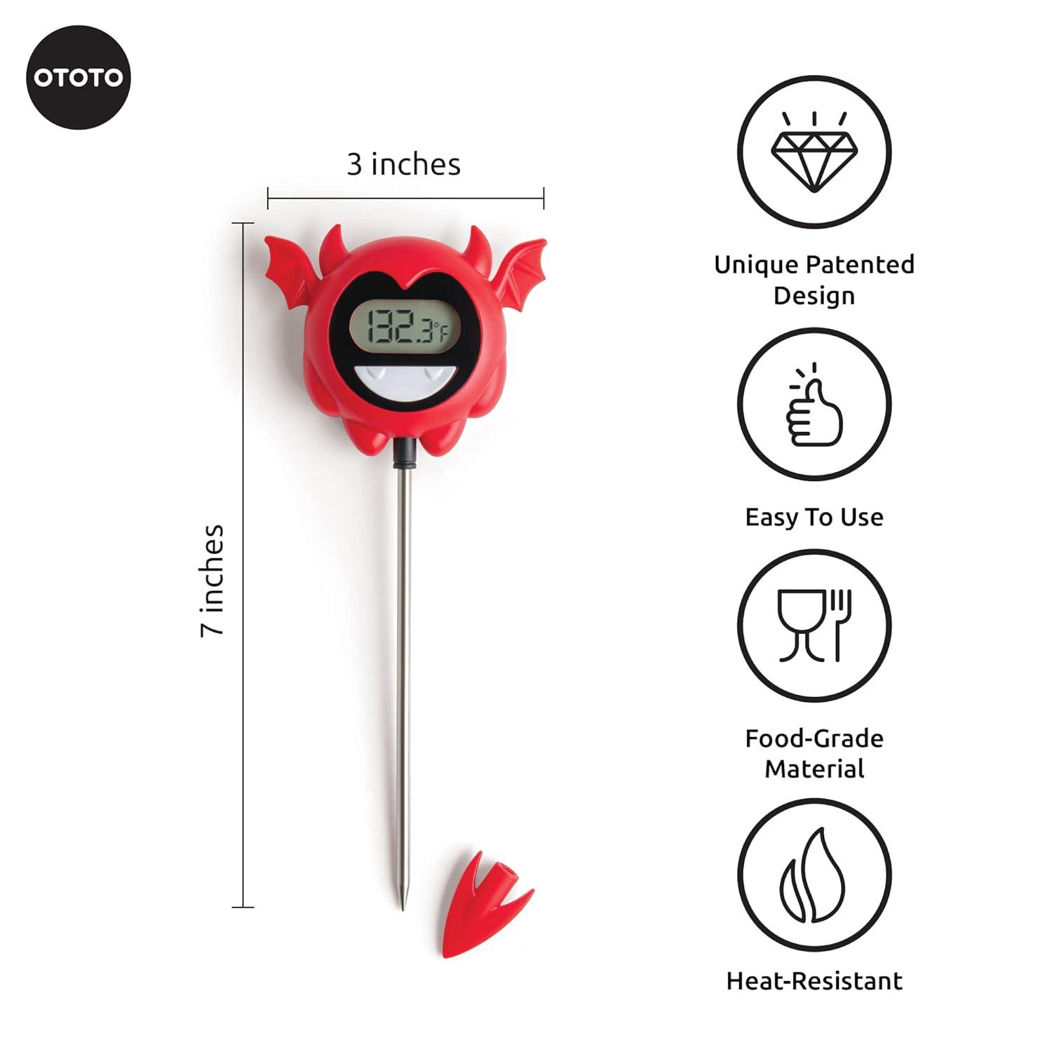 OTOTO Design Hell Done Meat Thermometer