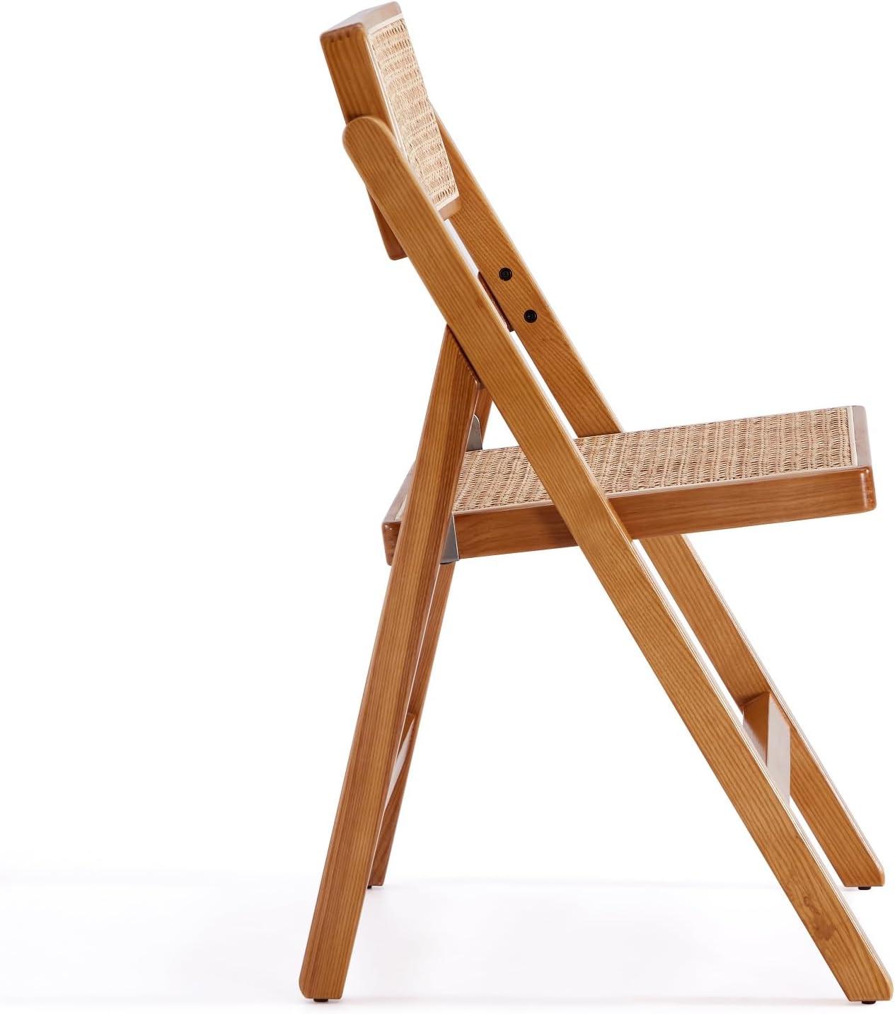 Solid Wood Folding Side Chair