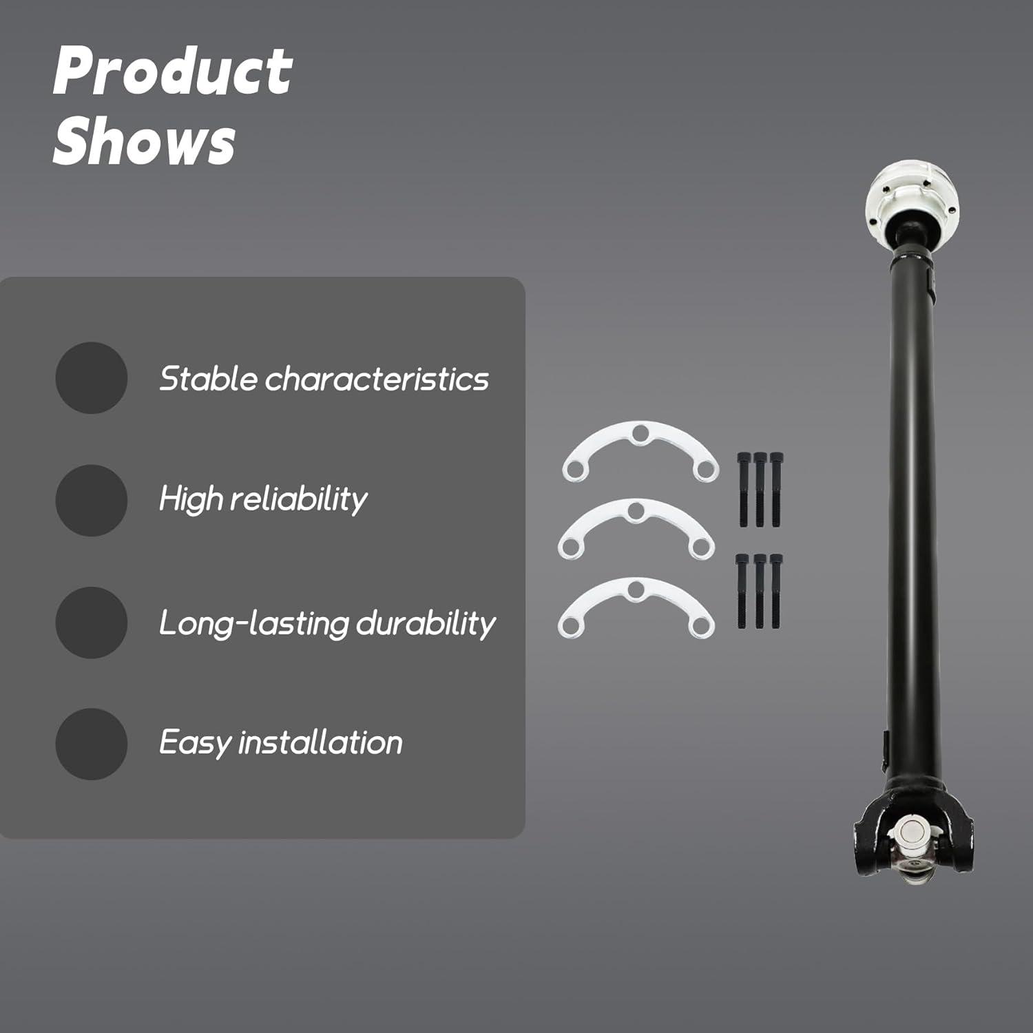 Genrics Front Driveshaft 936-813 Replacement for Explorer 1997-2005 Replacement for Ranger 1998-2010 Replacement for Mazda 1998-2009 Replacement for Mercury 1998-2001