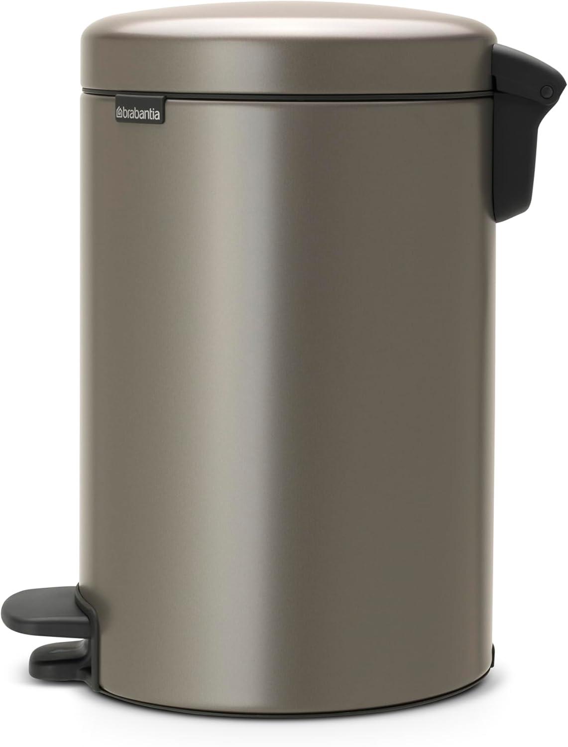 Brabantia Newicon Step On Trash Can, 3.2 Gallon (12 Liter)