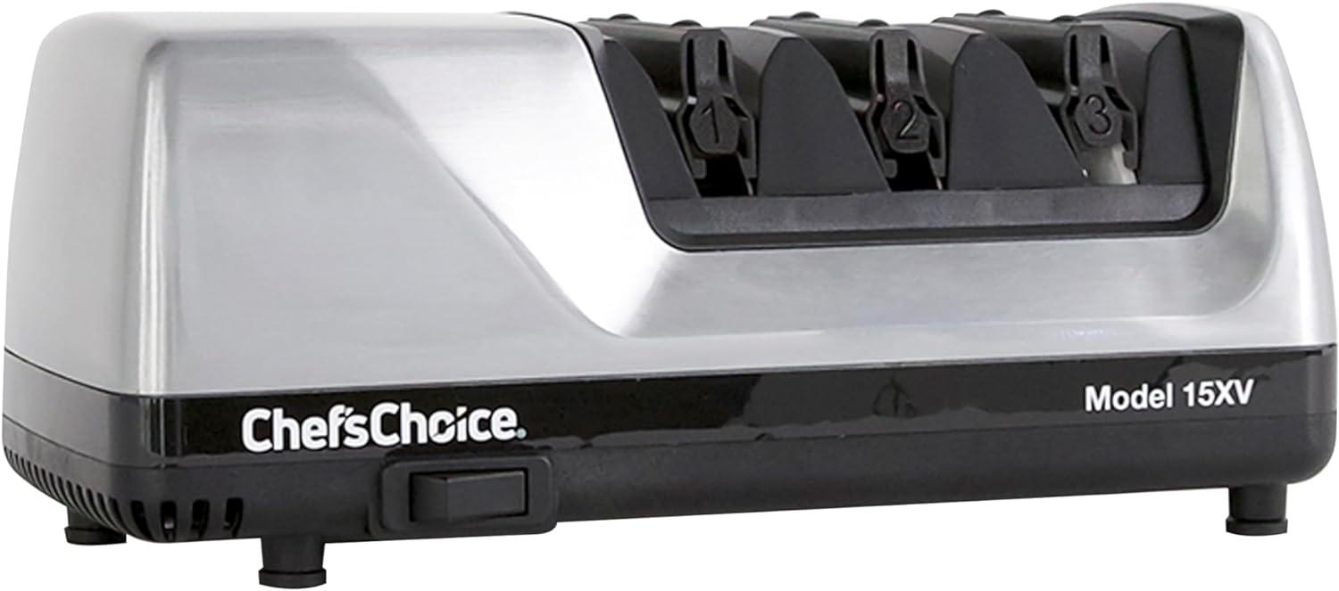 Chef'sChoice Model 15xV PRO - Electric Sharpener - 3-Stage 15° Trizor