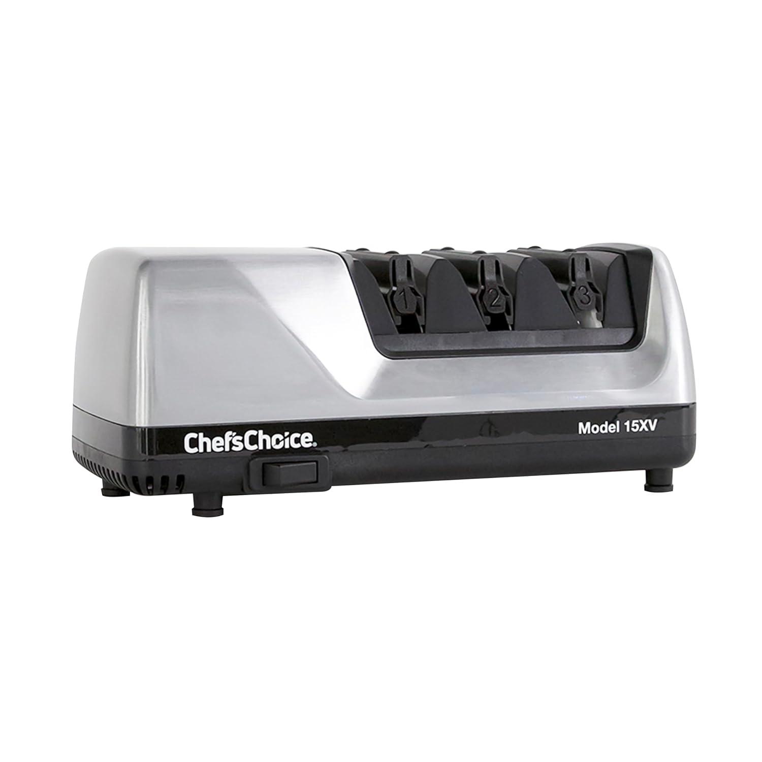 Chef'sChoice Model 15xV PRO - Electric Sharpener - 3-Stage 15° Trizor