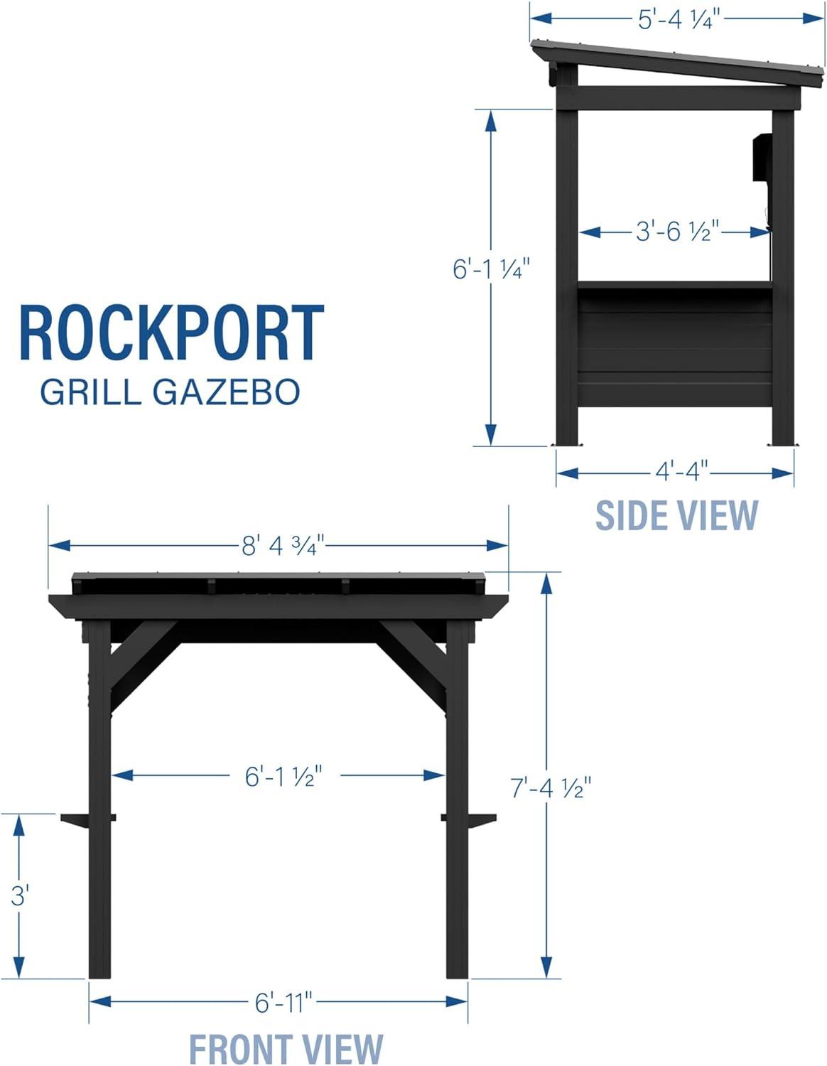 Backyard Discovery Rockport Grill Gazebo