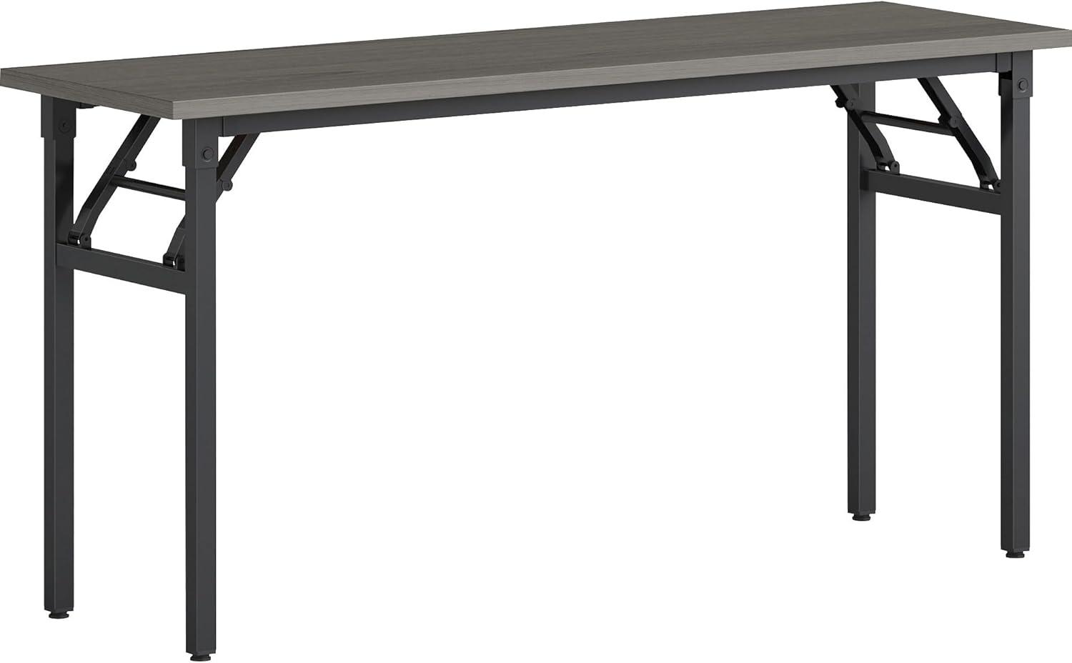 Rectangle 2 Person Flip Top 18'' L Modular Training Table with Modesty Panel