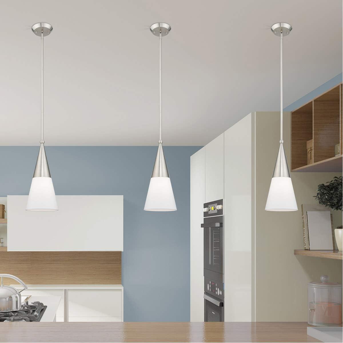Livex Lighting Stockholm 1 - Light Pendant in  Brushed Nickel