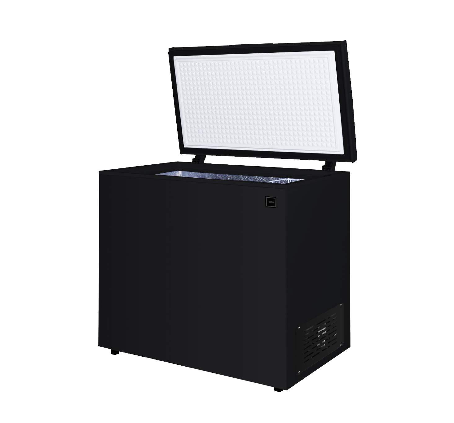 RCA, 7.1 CU FT. Chest Freezer, Black,RFRF470-BLACK-6COM
