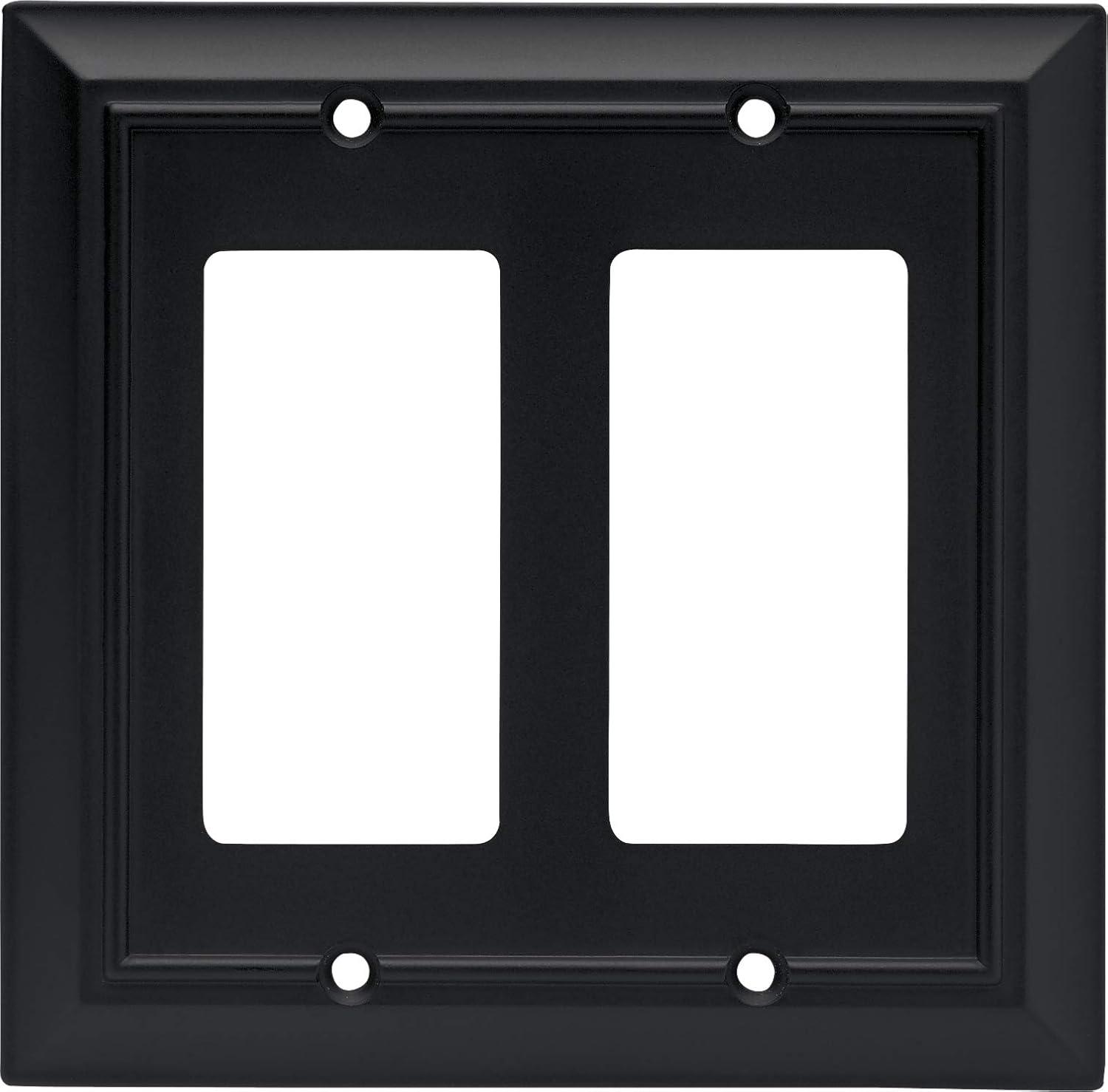 Architectural 2-Gang Rocker Wall Plate