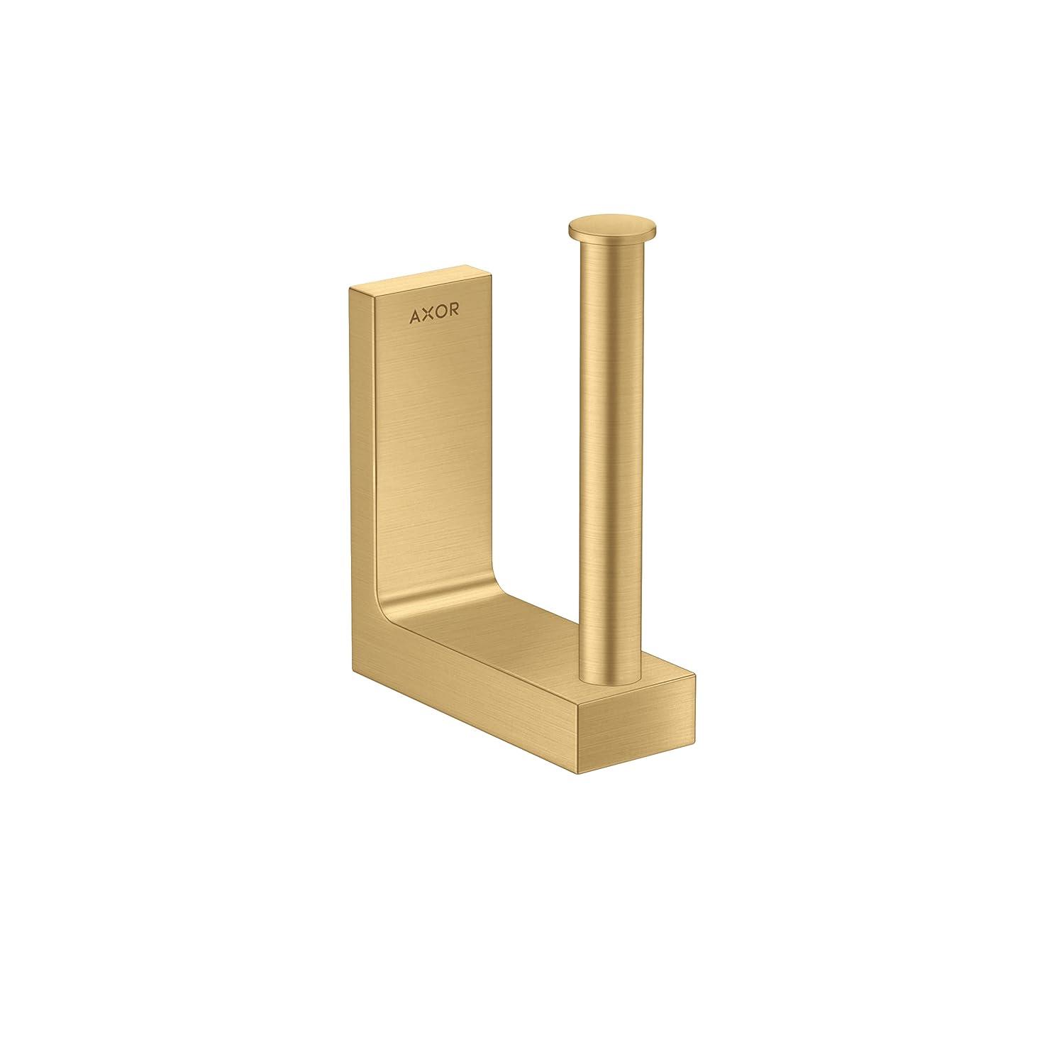 Brushed Gold Optic Rectangular Spare Roll Holder